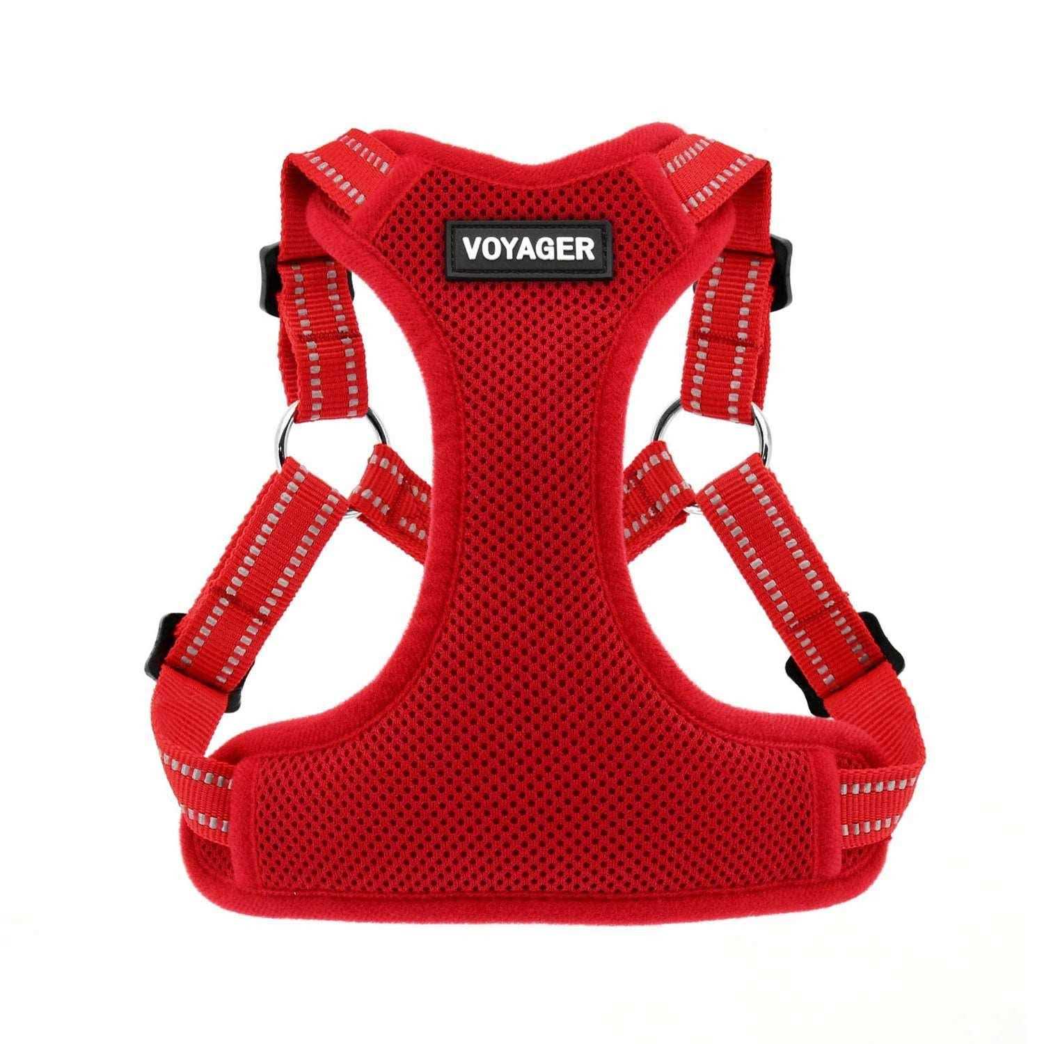 Voyager by Best Pet Supplies Adjustable Step In Dog Harness - Healthber