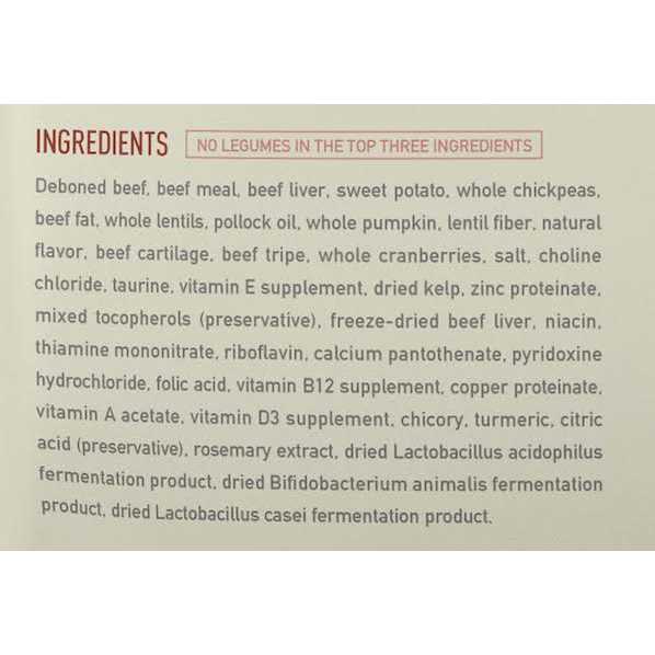 Acana Singles Beef & Pumpkin Dry Dog Food - Healthber