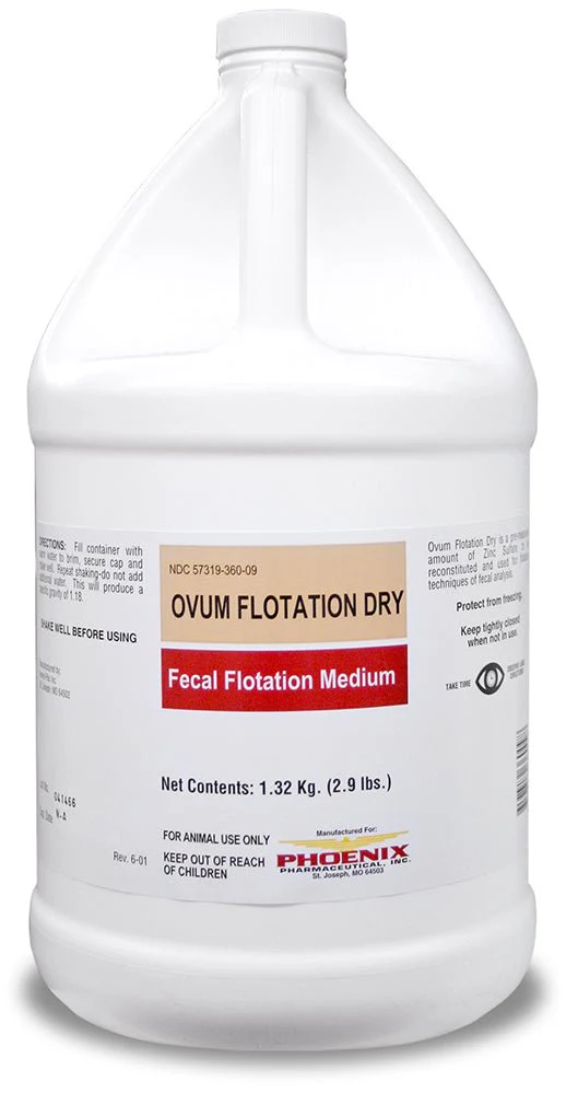 Ovum Flotation Dry Fecal Float - Healthber