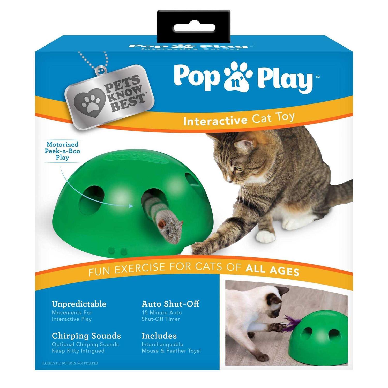 Pets Know Best Pop N Play Cat Toy - Healthber