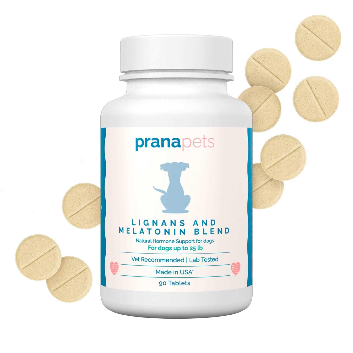 Prana Pets Lignans & Melatonin Blend Medicine for Cushing’s Disease for Dogs - Healthber