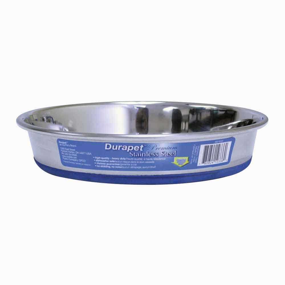 Durapet Stainless Steel Cat Dish - Healthber