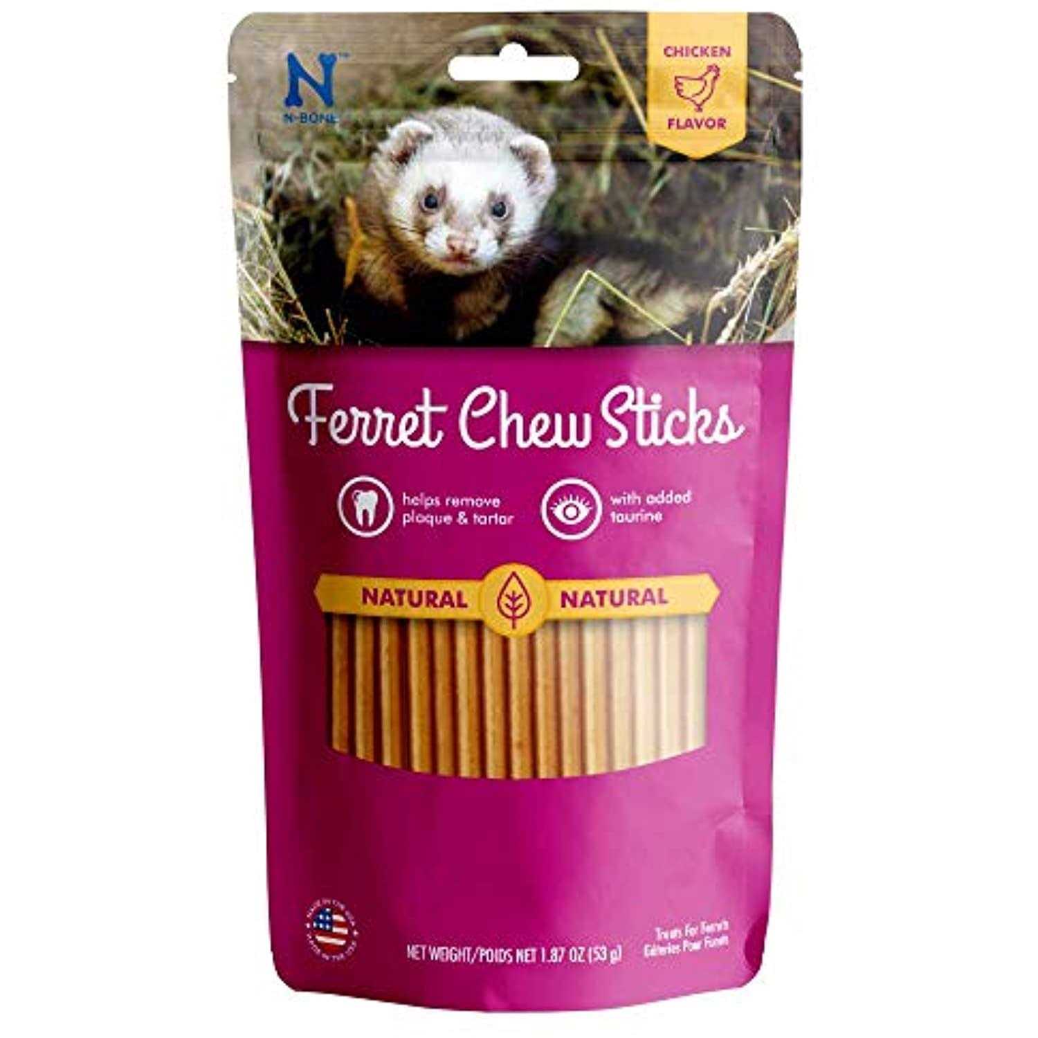 N-Bone Ferret Chew Sticks Flavor - Healthber