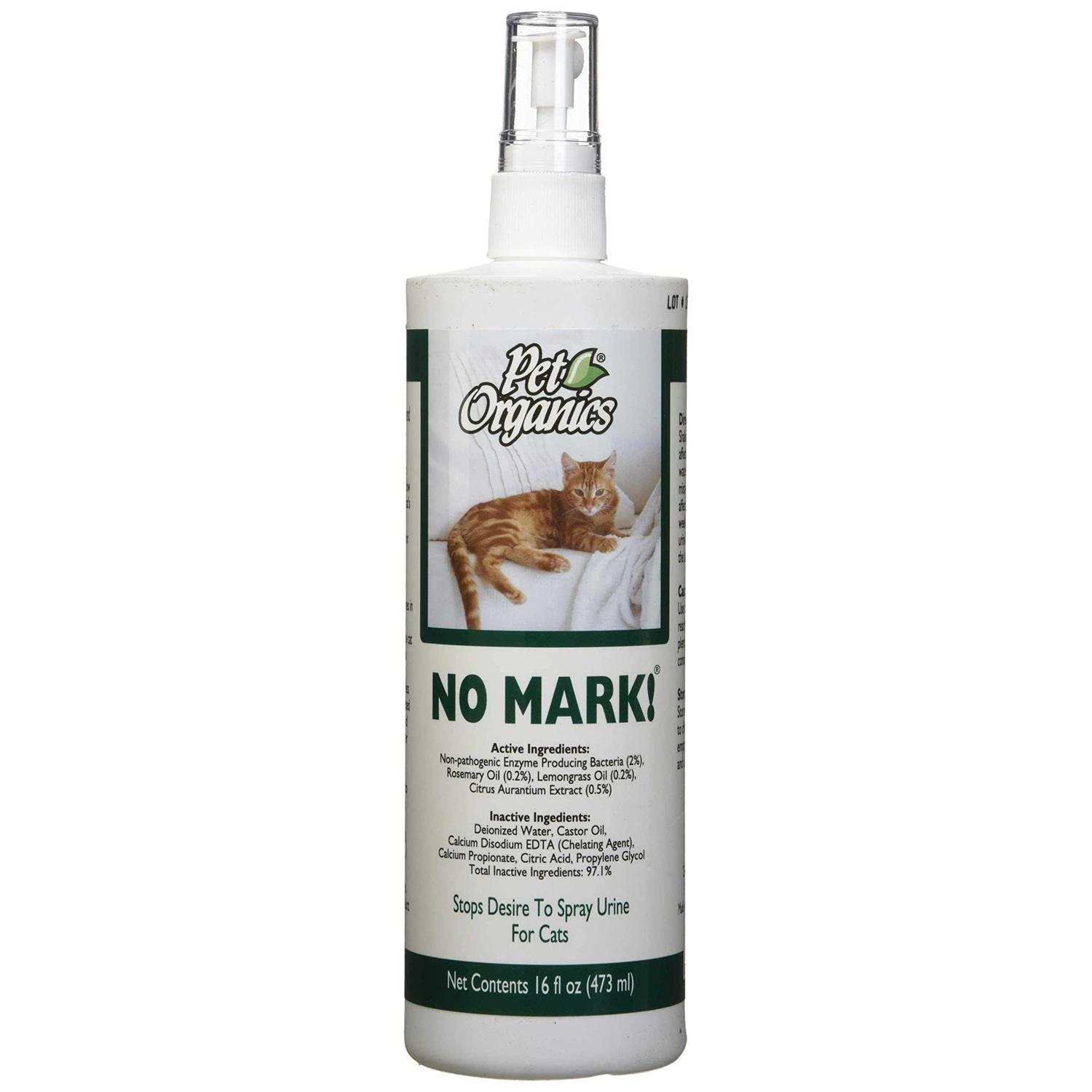 NaturVet Pet Organics No Mark! Spray for Cats - Healthber