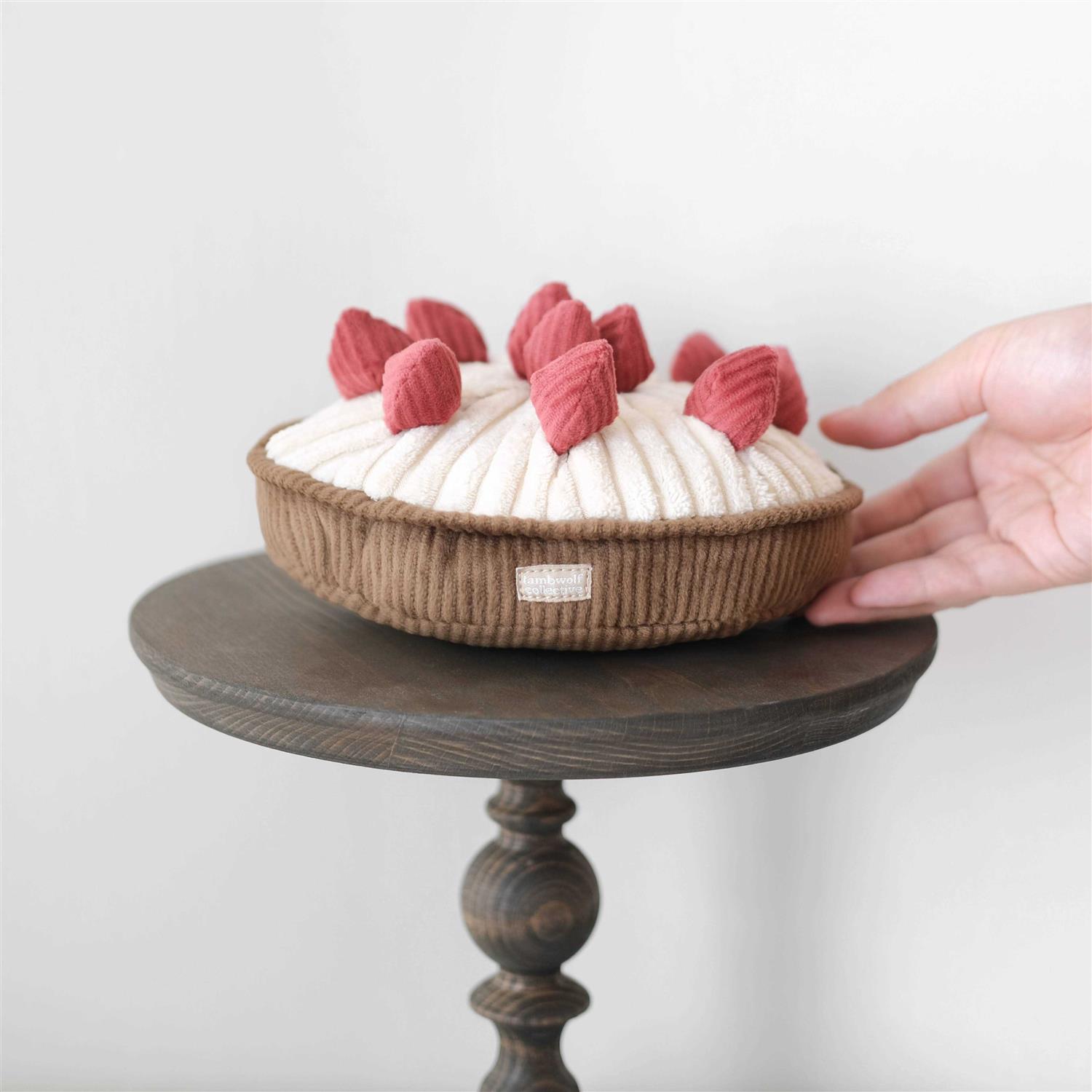 Lambwolf Collective Berry Pie Enrichment Dog Toy - Healthber