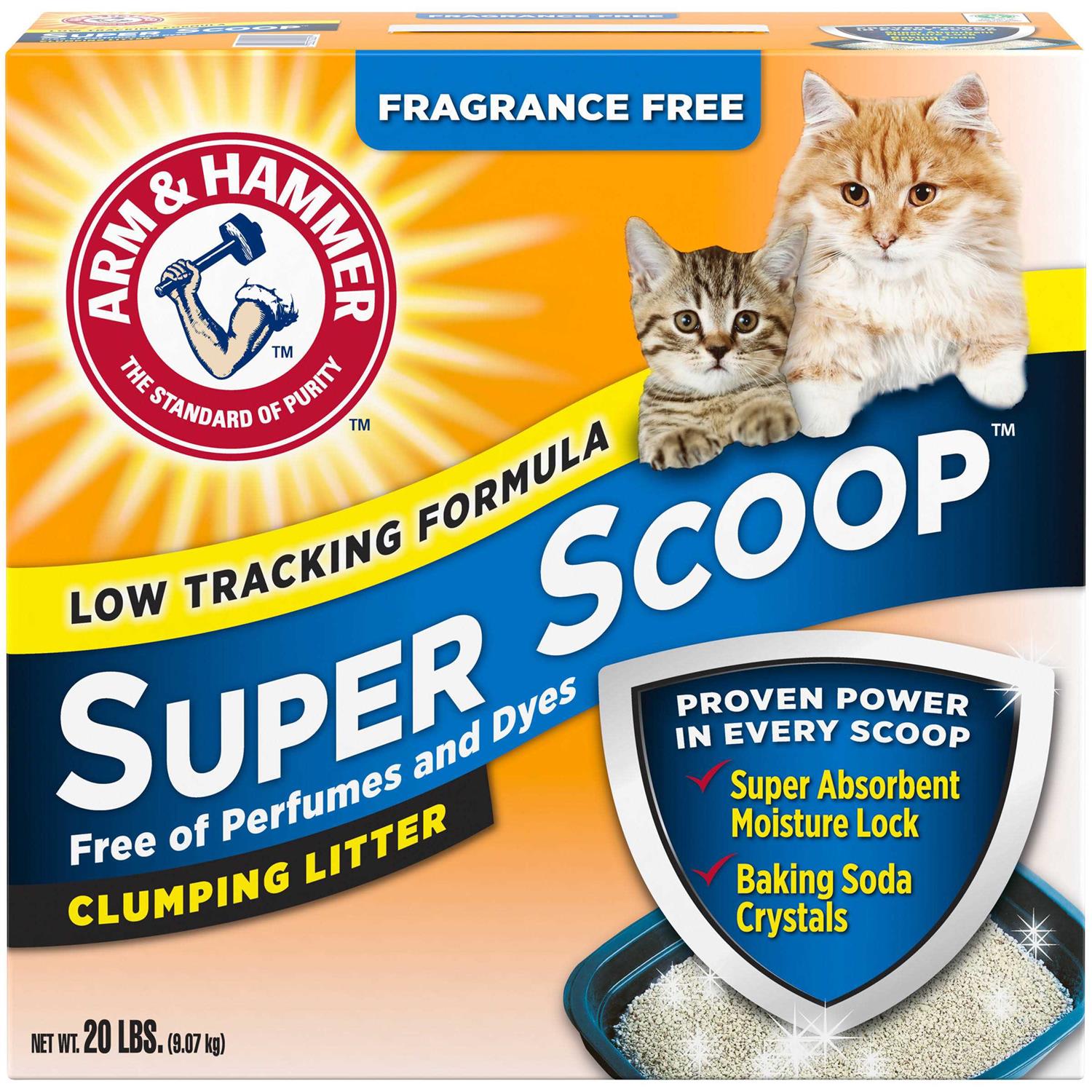 Arm Hammer Super Scoop Clumping Litter - Healthber