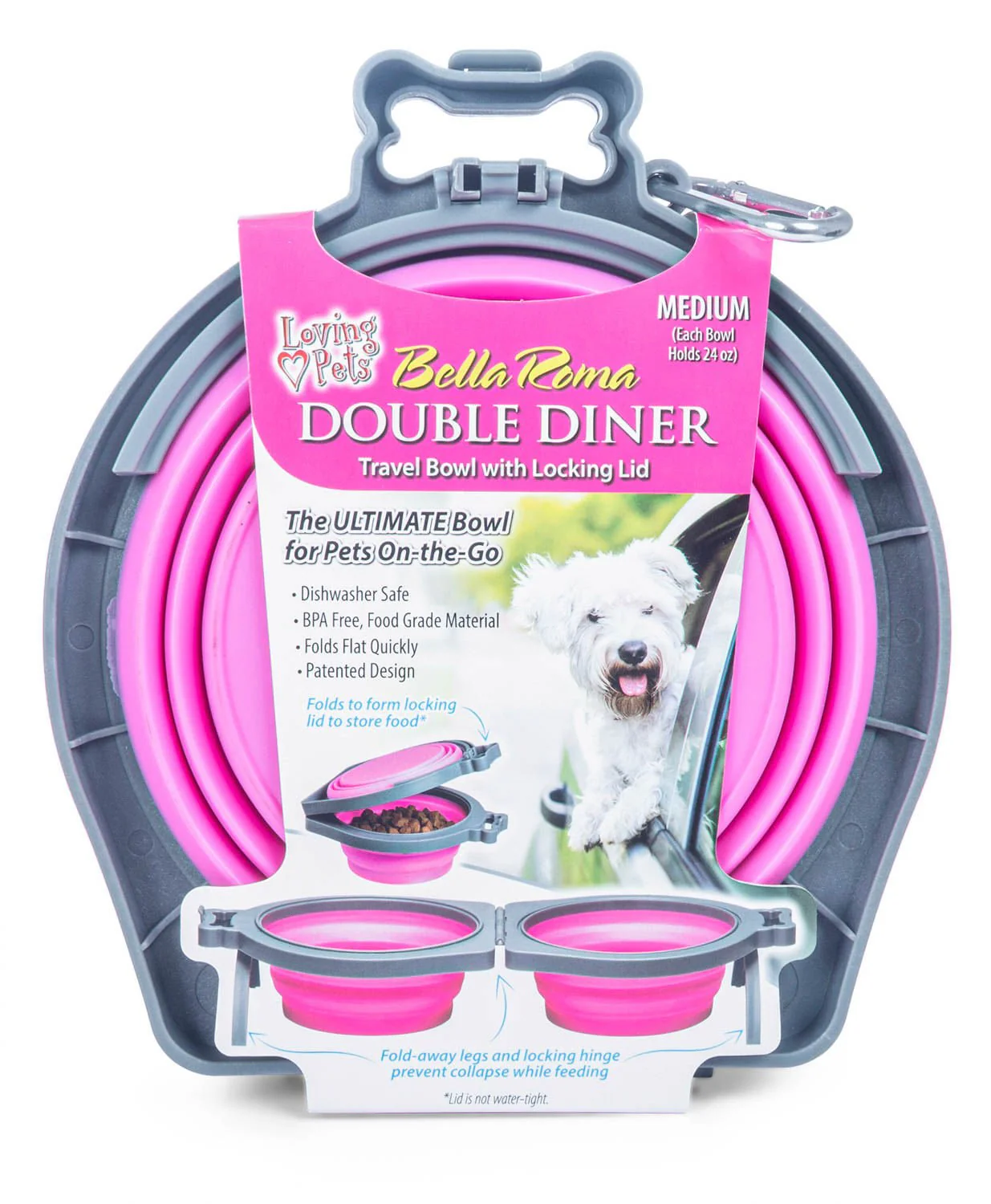 Bella Roma Travel Bowl Double Diner - Healthber