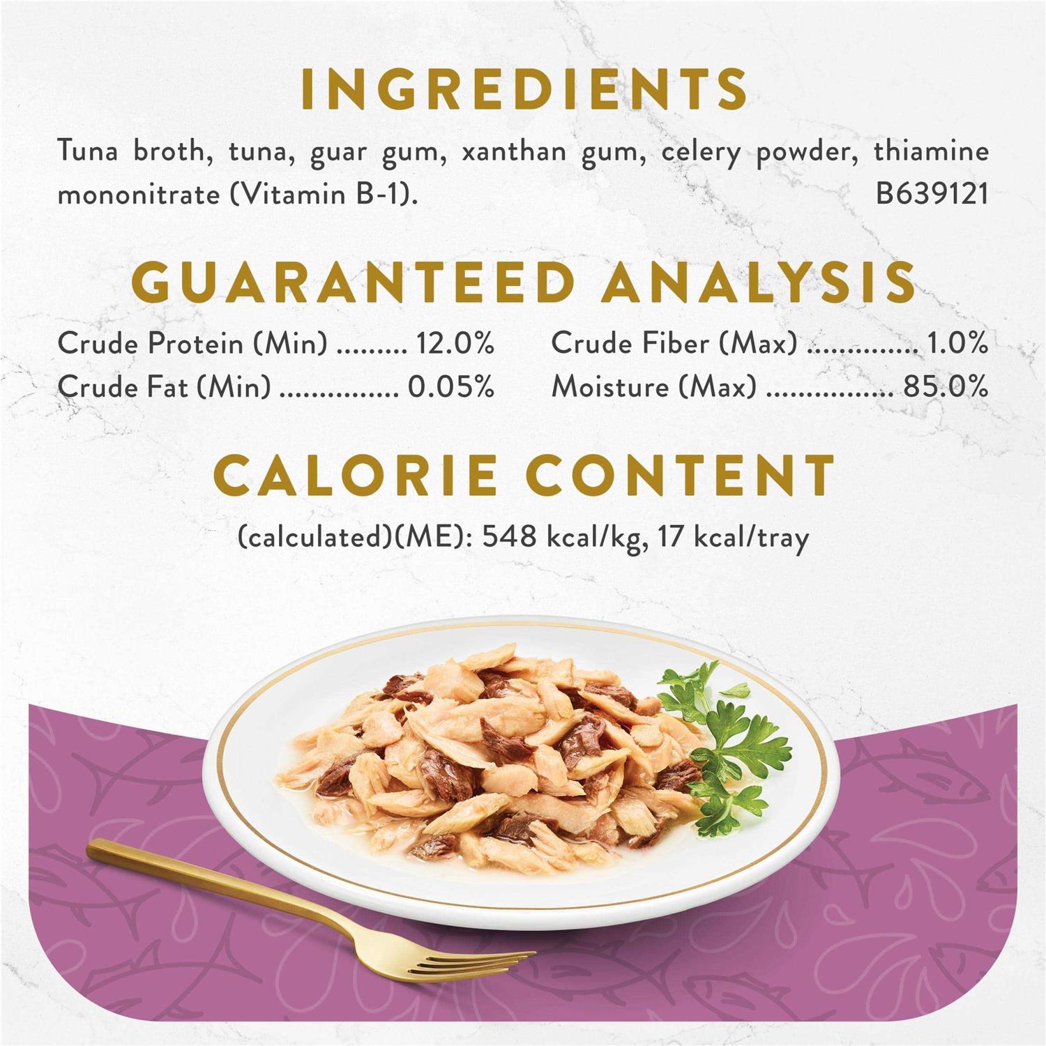 Fancy Feast Appetizers Grain-Free Flaked Tongol Tuna Appetizer in Savory Broth Wet Cat Food - Healthber