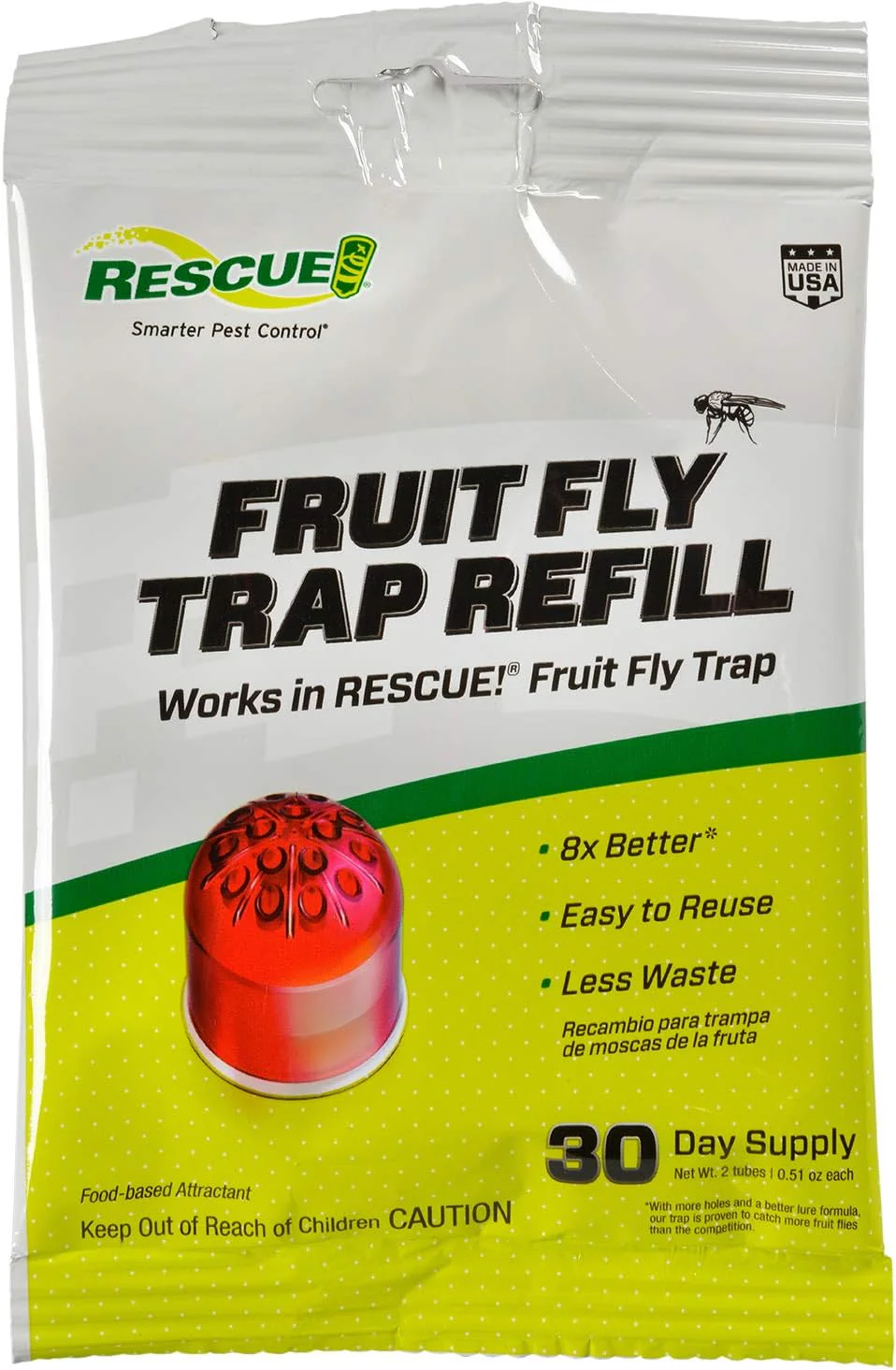 Rescue! Fruit Fly Trap Refill - Healthber