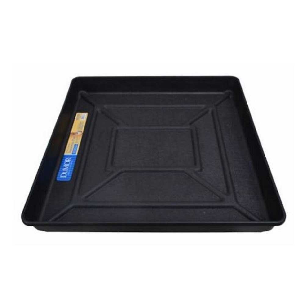 Dumor Hlf1750 Plastic 24 in. Black-Colored Indoor Rabbit Pet Cage Square Tray - Healthber