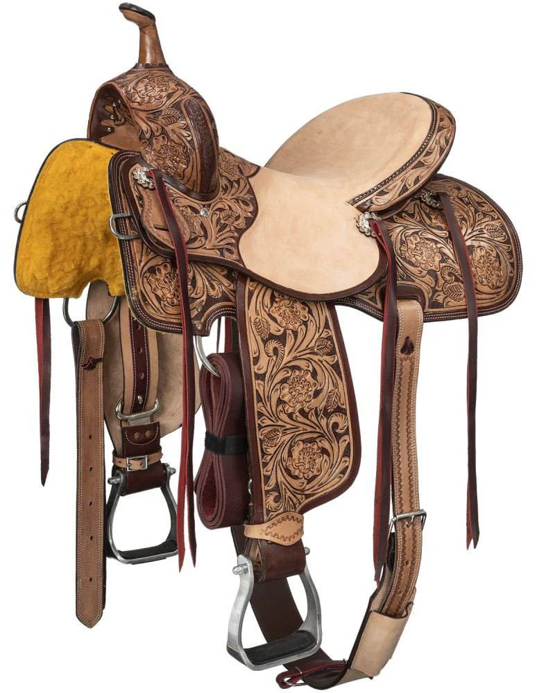 Silver Royal Youth Moulton Barrel Saddle - Healthber