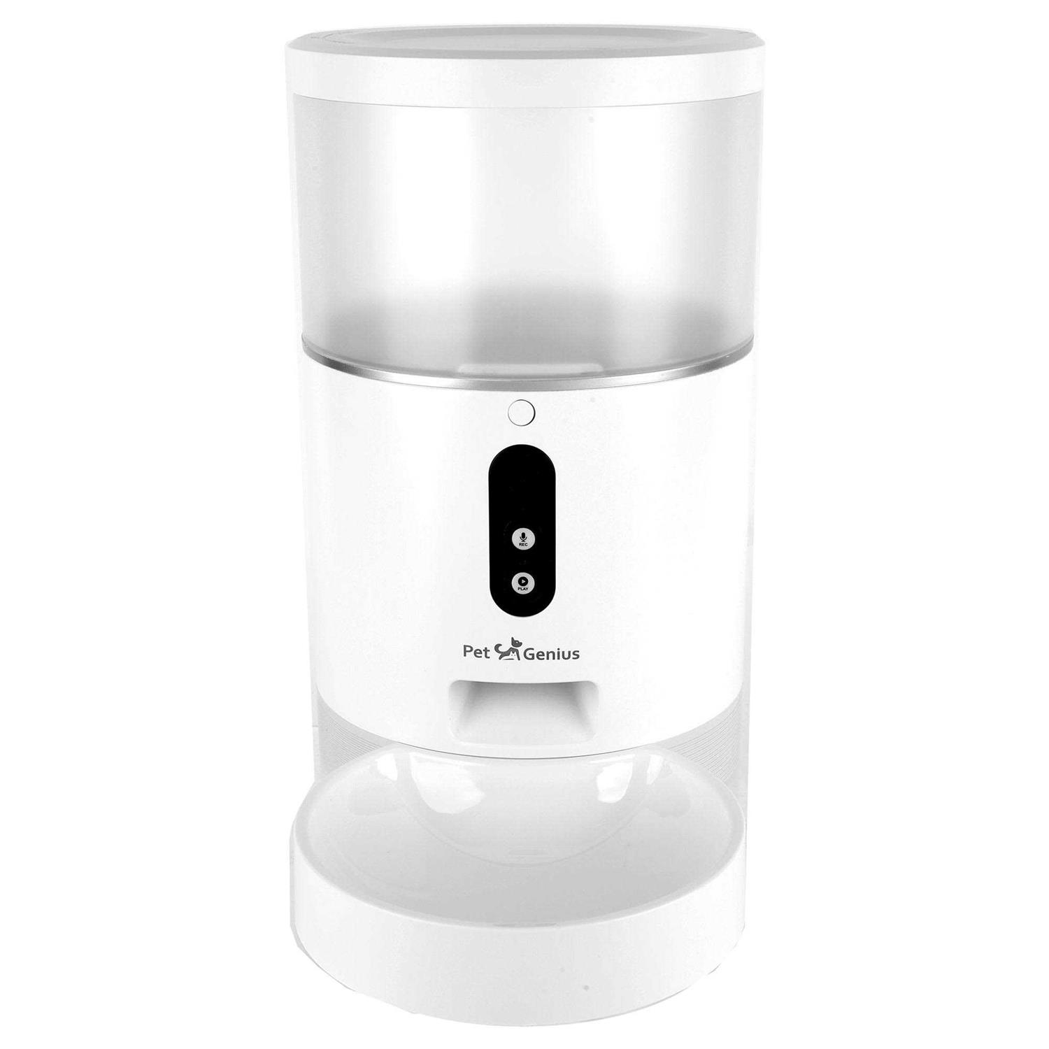 Pet Genius Pet SmartFeeder with Live Wi-Fi Camera - Healthber