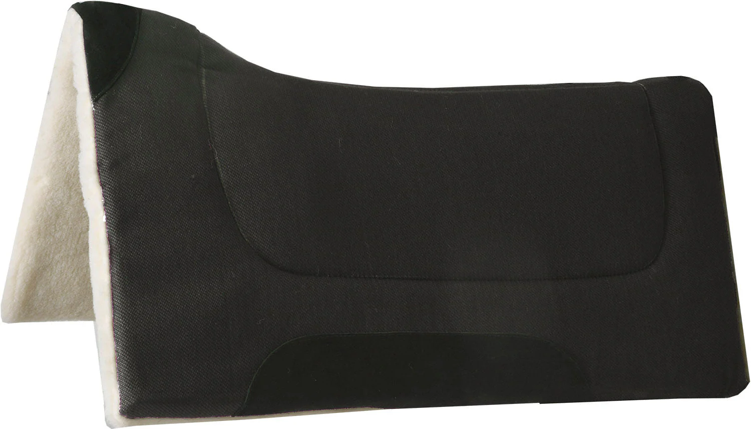 Blue Horse Brushed Wool Contoured Saddle Pad - Healthber