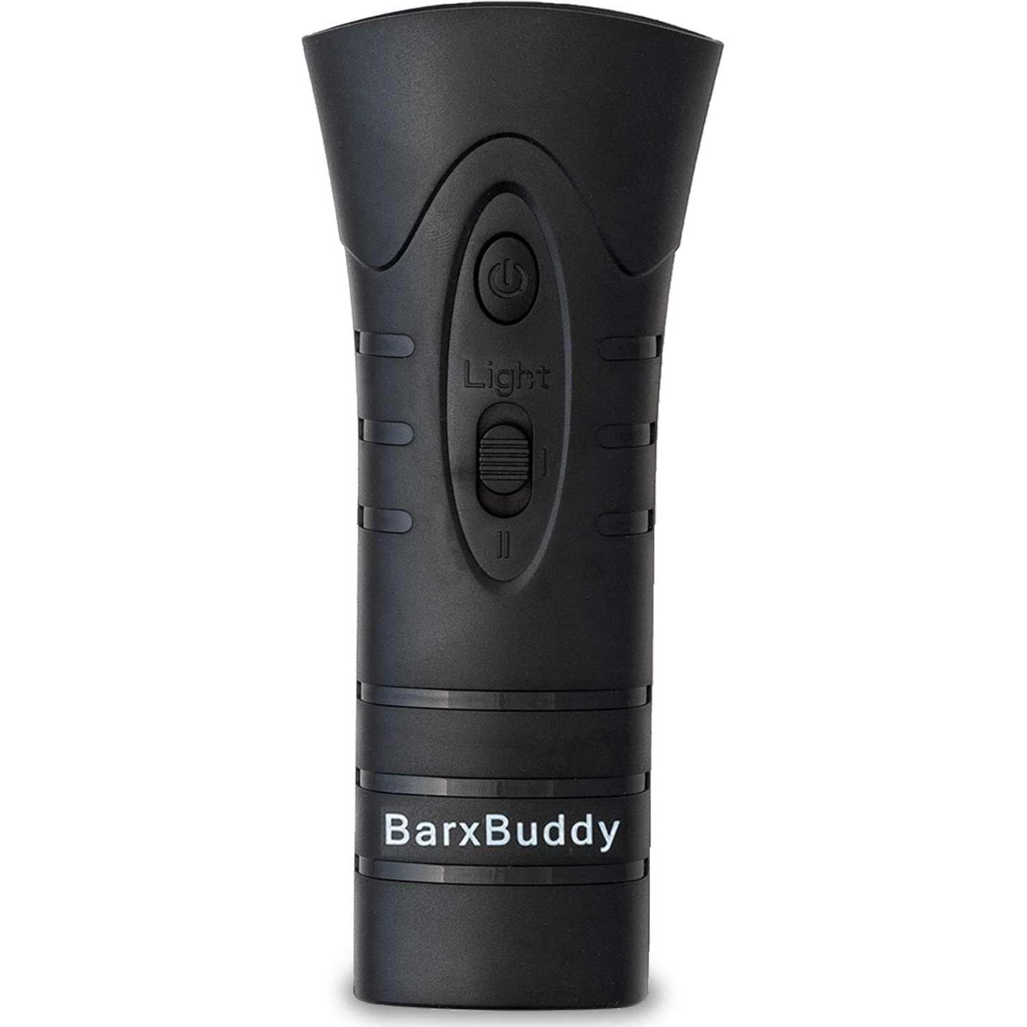 BarxBuddy Anti Barking Control Device Ultrasonic Sound with LED Lights and Strap - Healthber