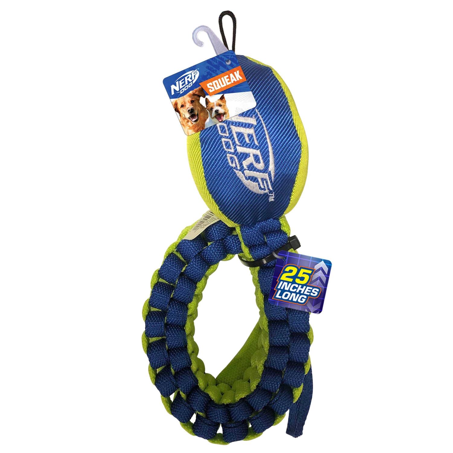 Nerf Vortex Chain Tug Dog Toy - Healthber