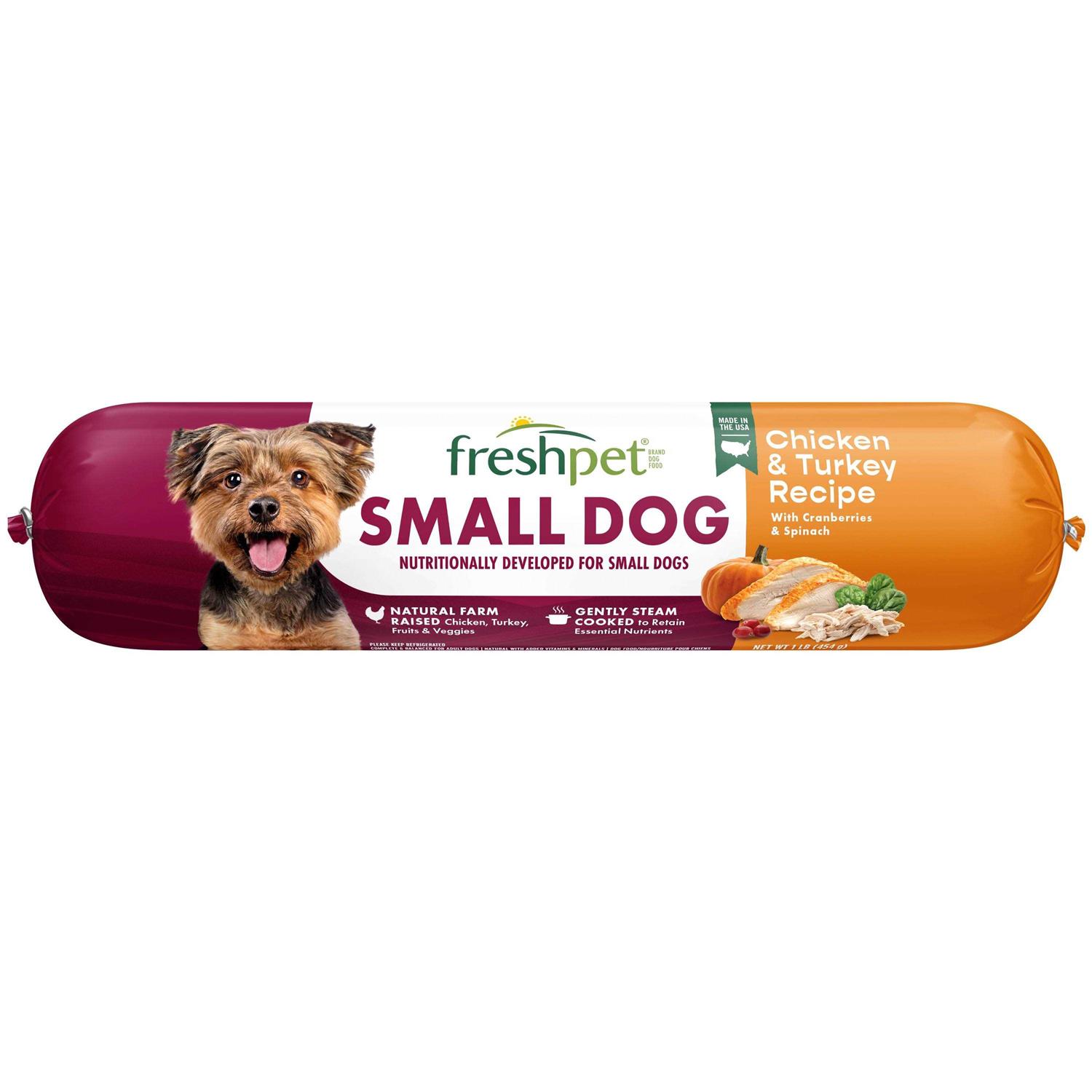 Freshpet Select Chicken & Turkey Recipe Small Dog Food - Healthber