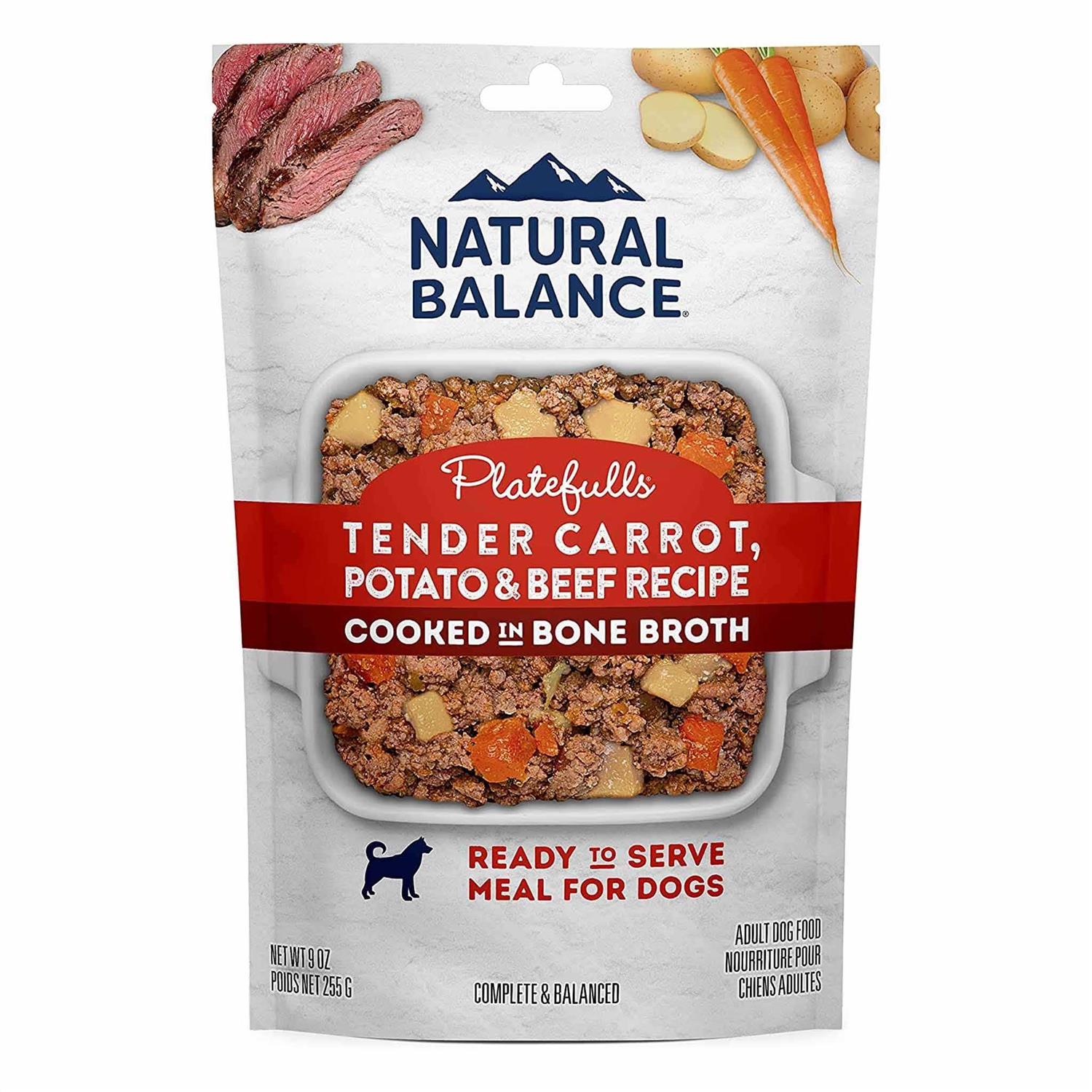 Natural Balance Platefulls Tender Beef & Potato Recipe Wet Dog Food - Healthber
