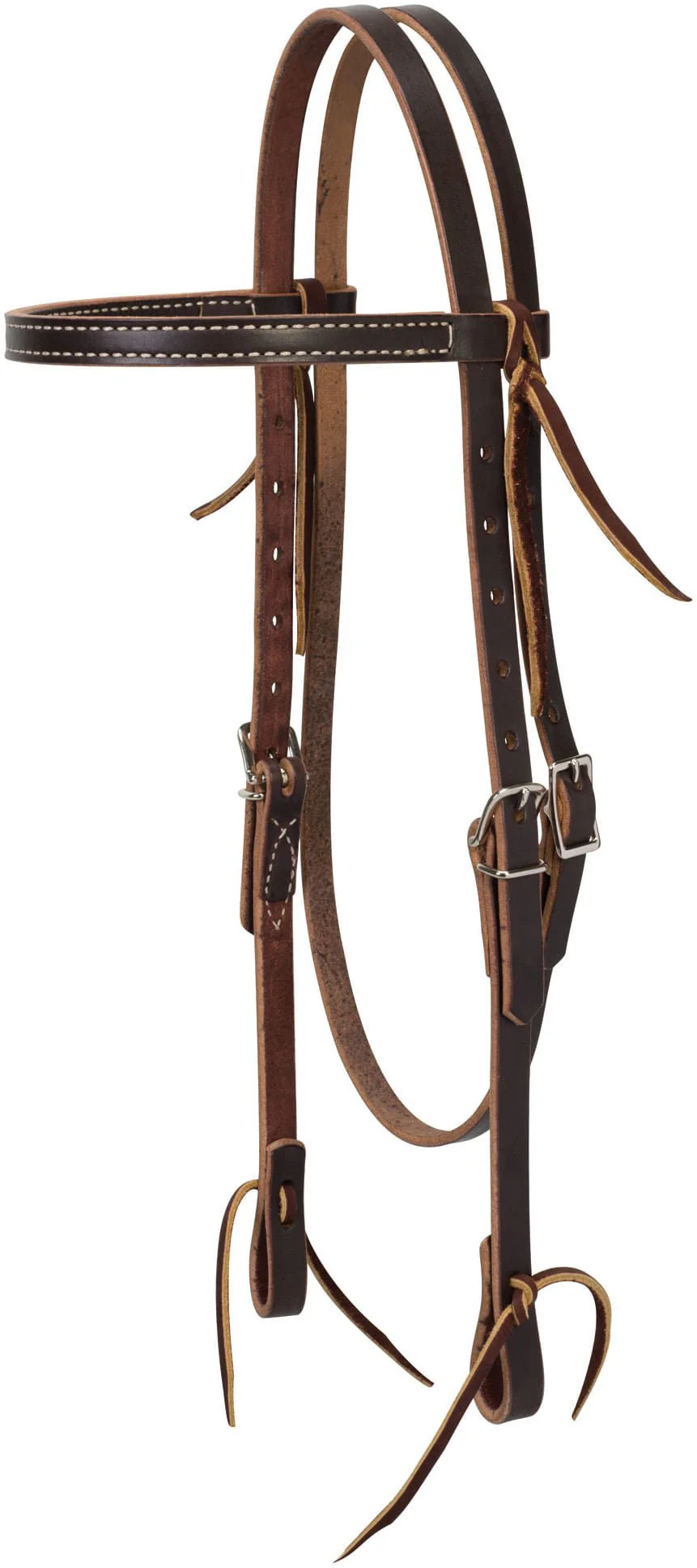 Weaver Turquoise Cross Skirting Leather Browband Horse Headstall - Healthber