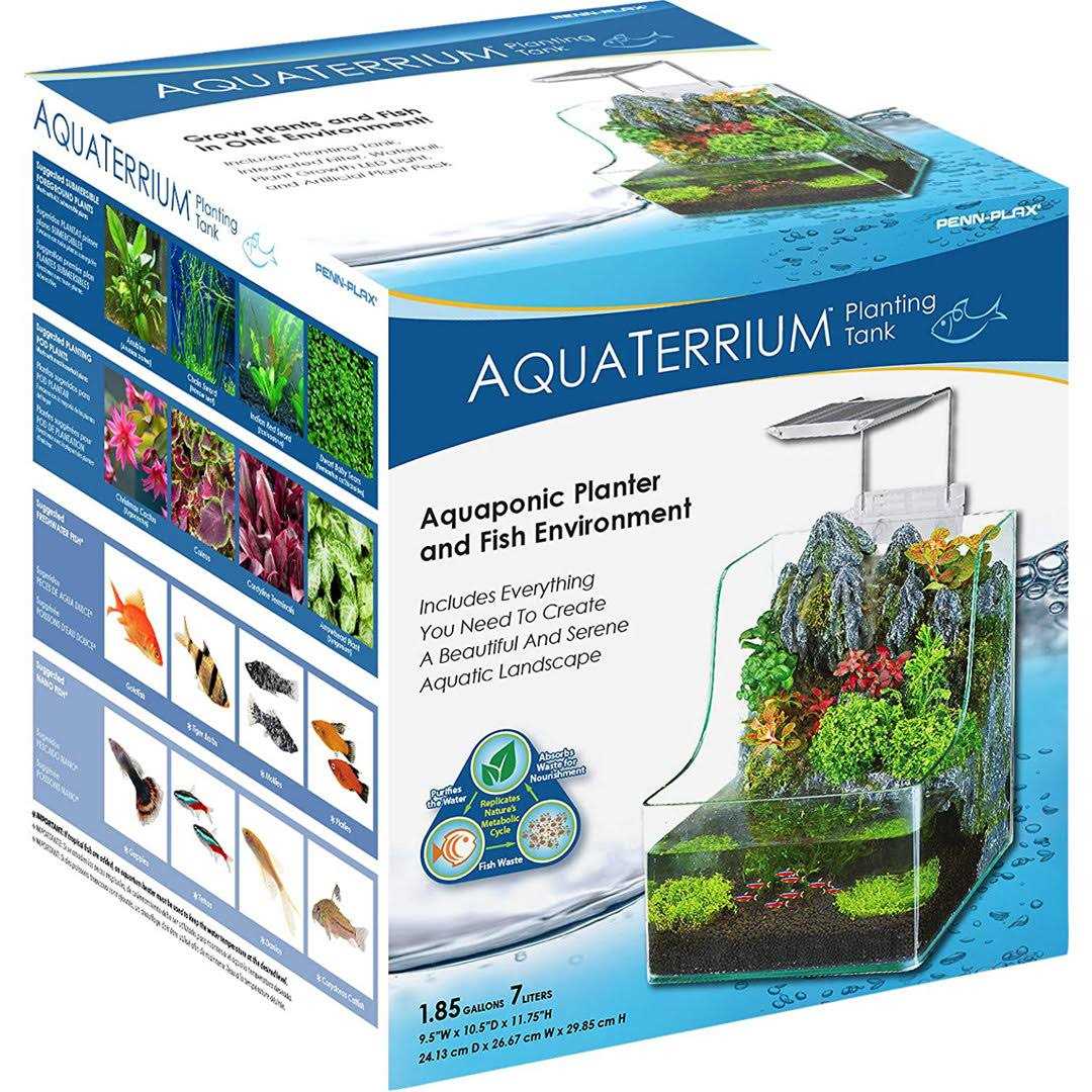 Penn-Plax AquaTerrium Planting Tank - Healthber