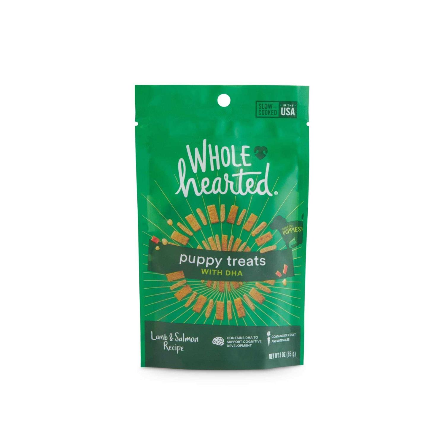 WholeHearted Lamb & Salmon Flavor Puppy Treats with DHA - Healthber