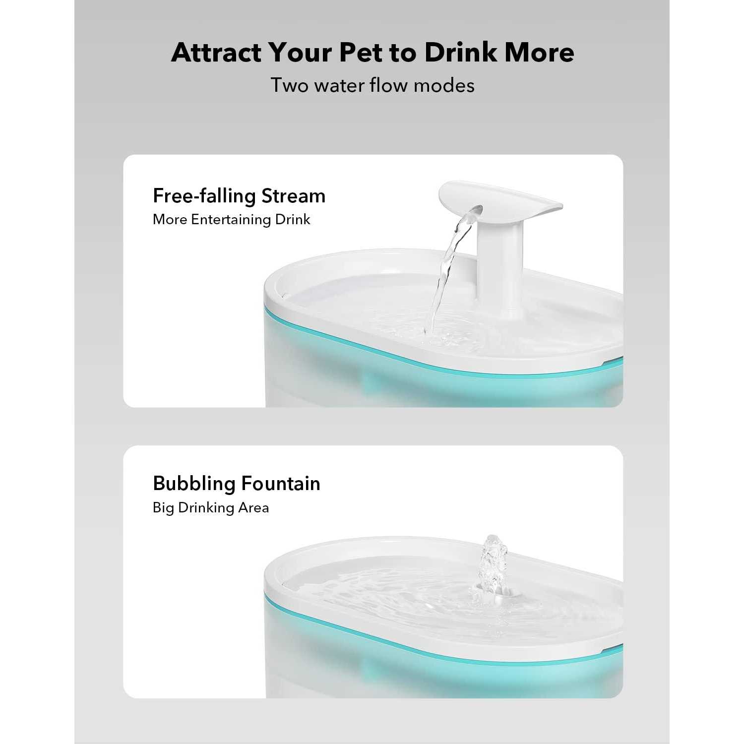 PETLIBRO Cat Water Fountain 71oz/2.1L Ultra Quiet Pet Water Fountain for Cats Inside - Healthber