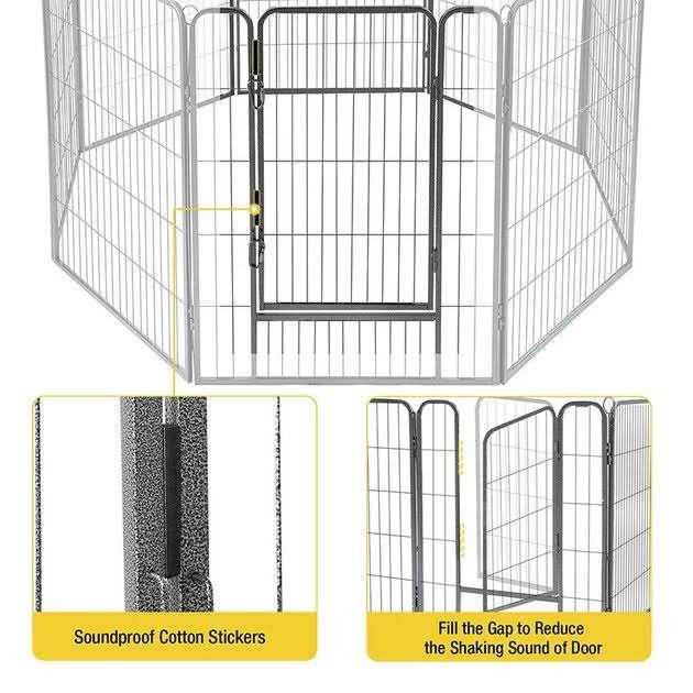 Aivituvin Exercise Outdoor & Indoor Portable Dog Playpen AIR - Healthber