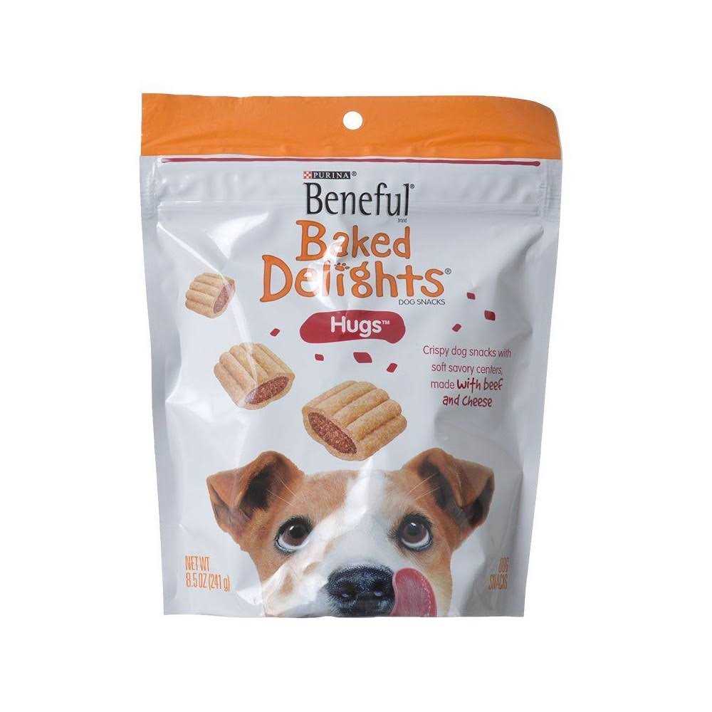 Purina Beneful Baked Delights Hugs Dog Treats - Healthber