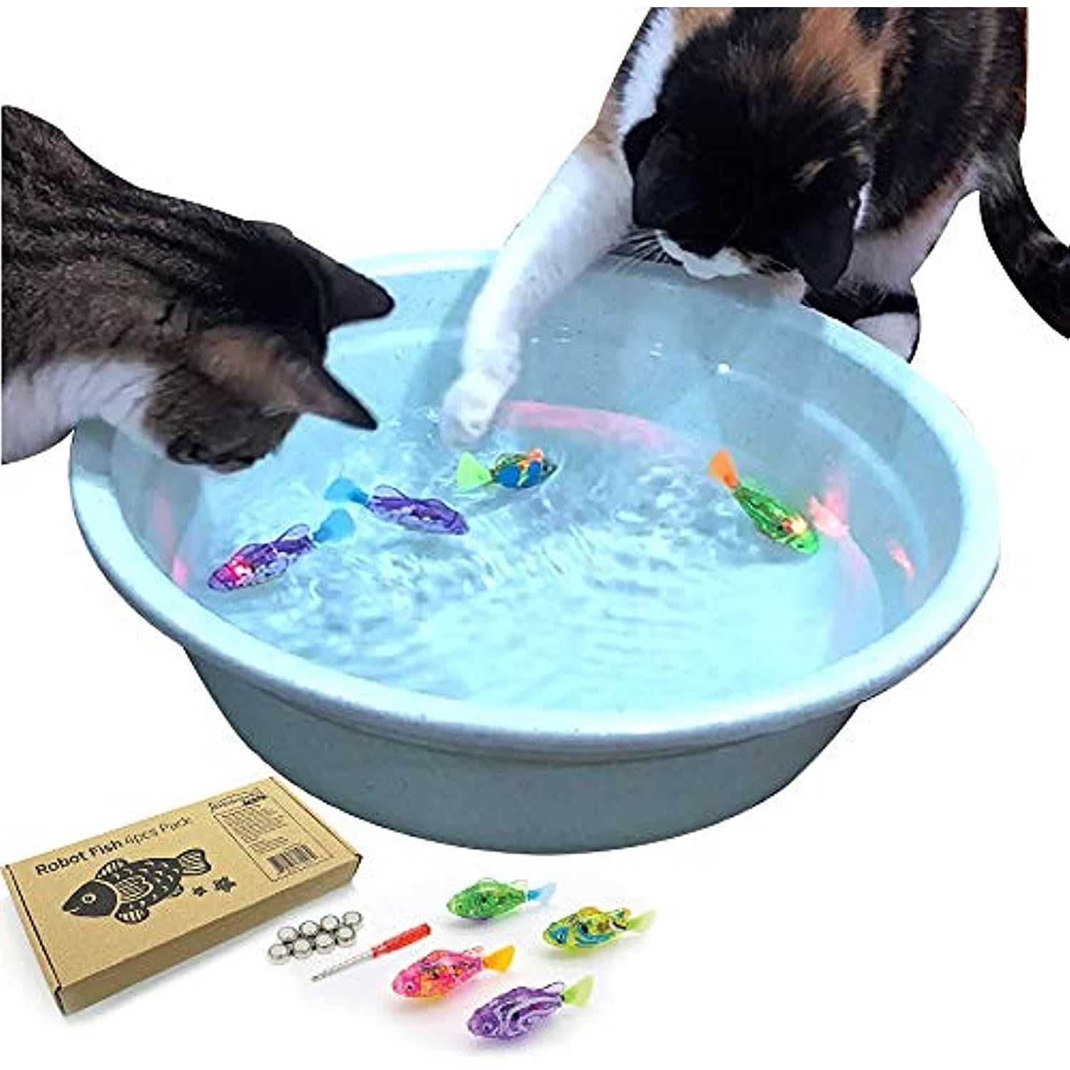 Blackhole Litter Mat with Interactive Cat Toy - Healthber