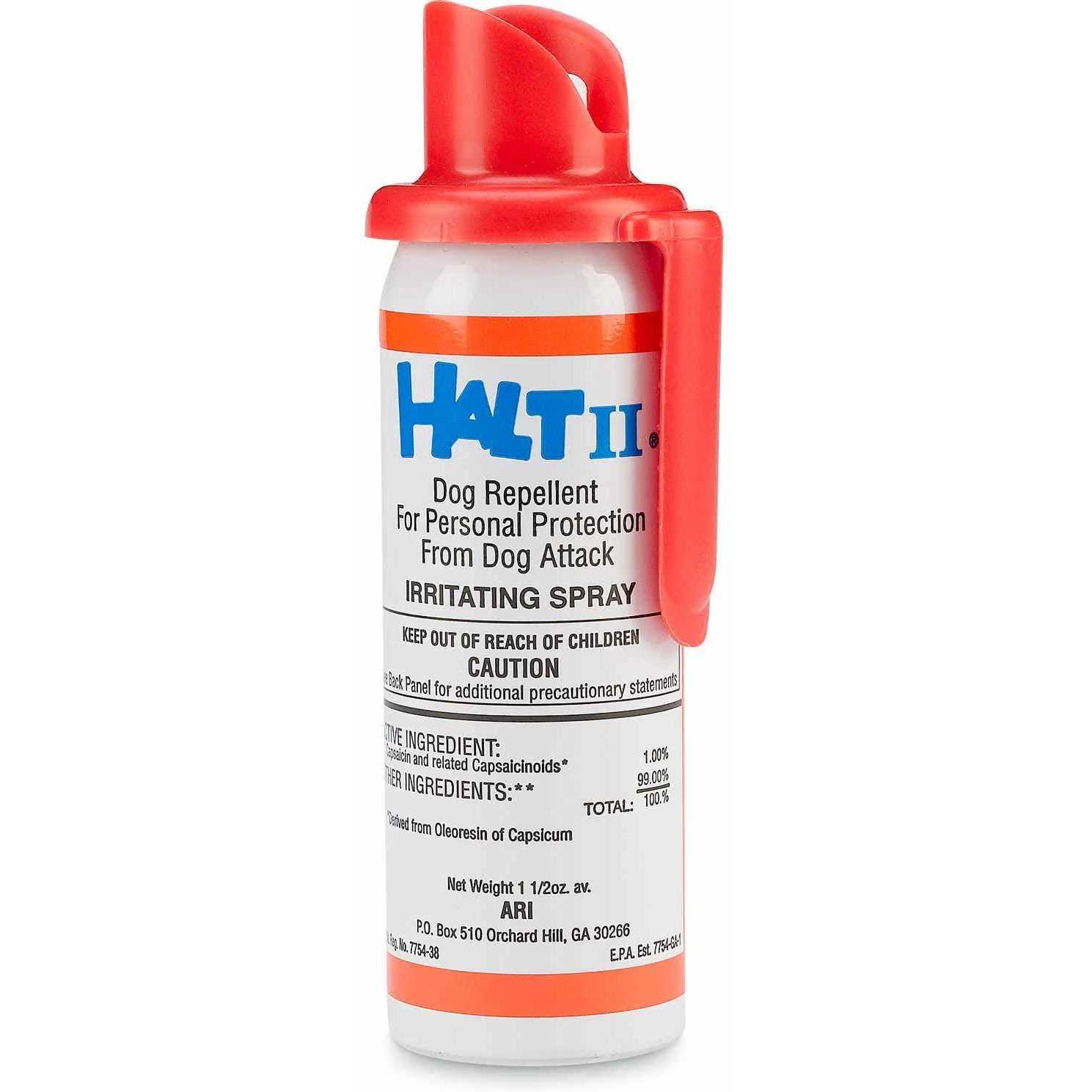 Dog Repellent Spray Repeller 1.5 oz Stop Agressive Dog Attack Bike Bicycle - Healthber