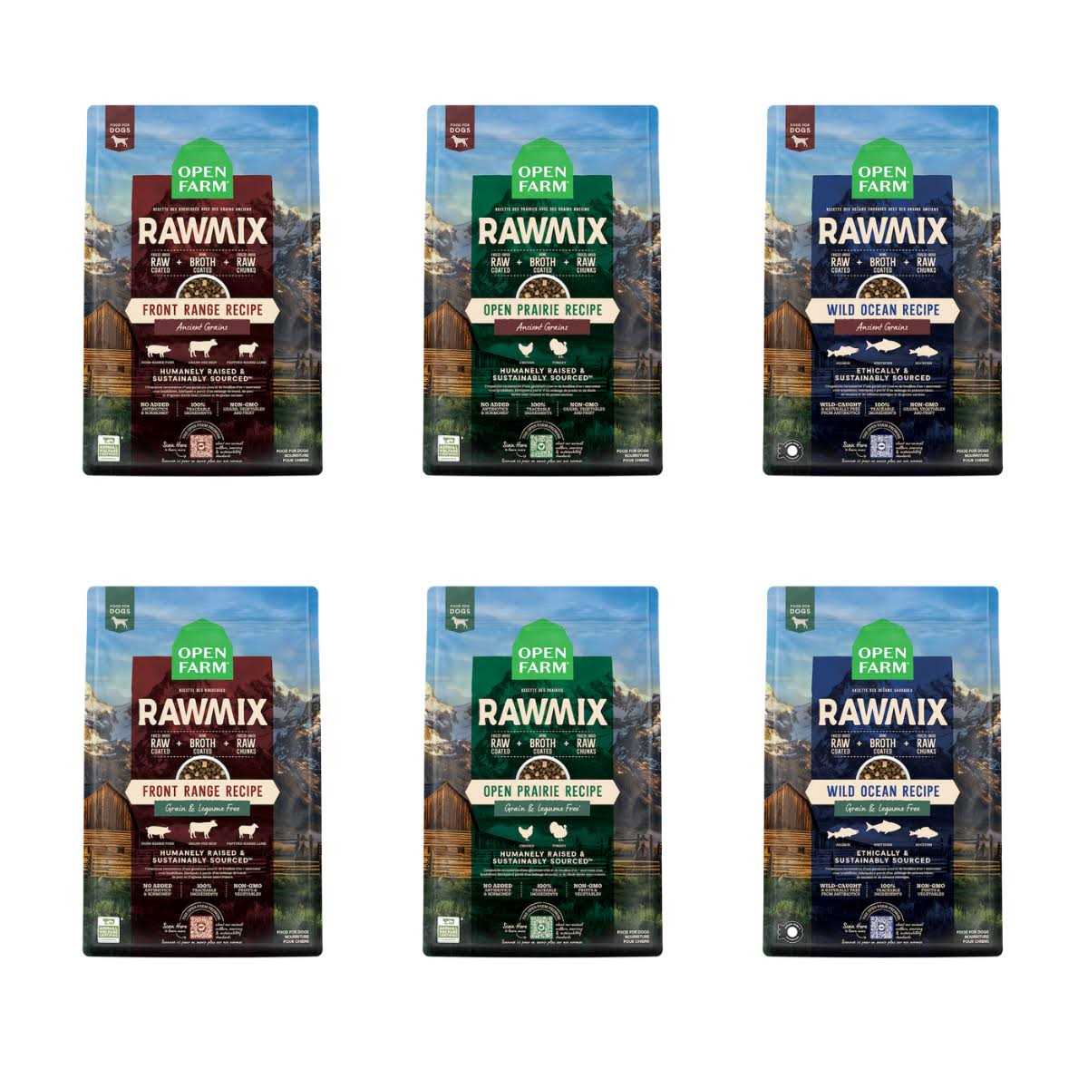 Open Farm RawMix Ancient Grains Front Range Dry Dog Food - Healthber
