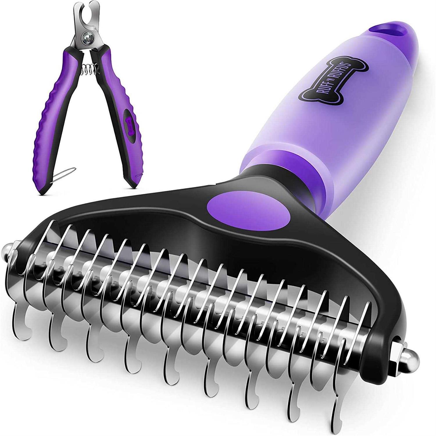 Ruff ‘N Ruffus, Grooming Kit for Cats and Dogs - Healthber