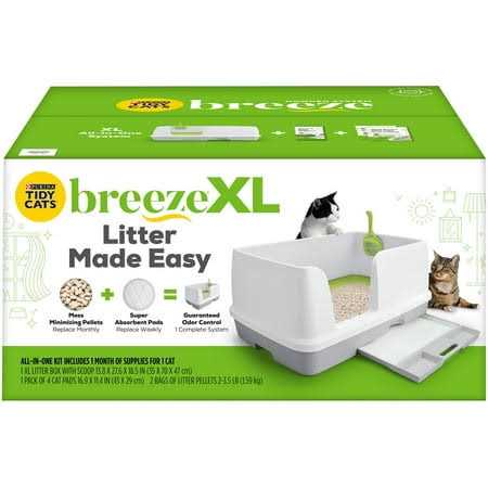 Purina Tidy Cats Breeze XL Cat Litter Box System - Healthber