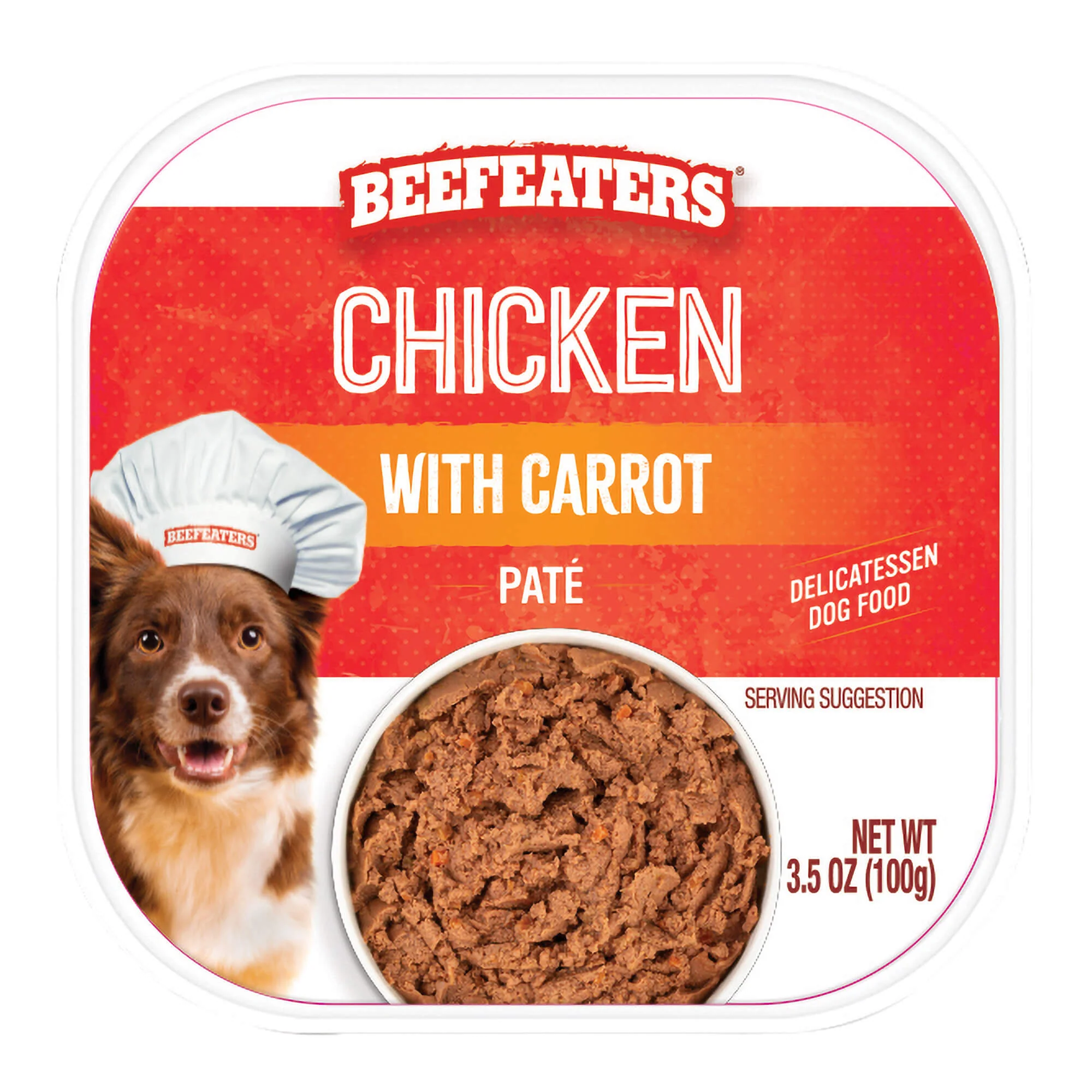 Beefeaters Chicken with Carrot Pate, 3.5 oz, Case of 96 - Healthber