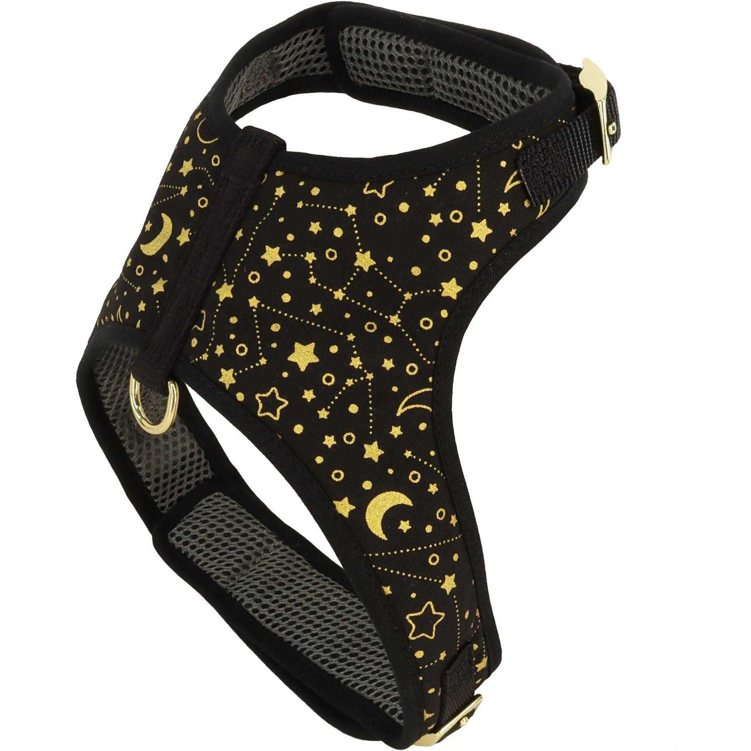 Accent Fashion Metallic Adjustable Dog Harness - Healthber
