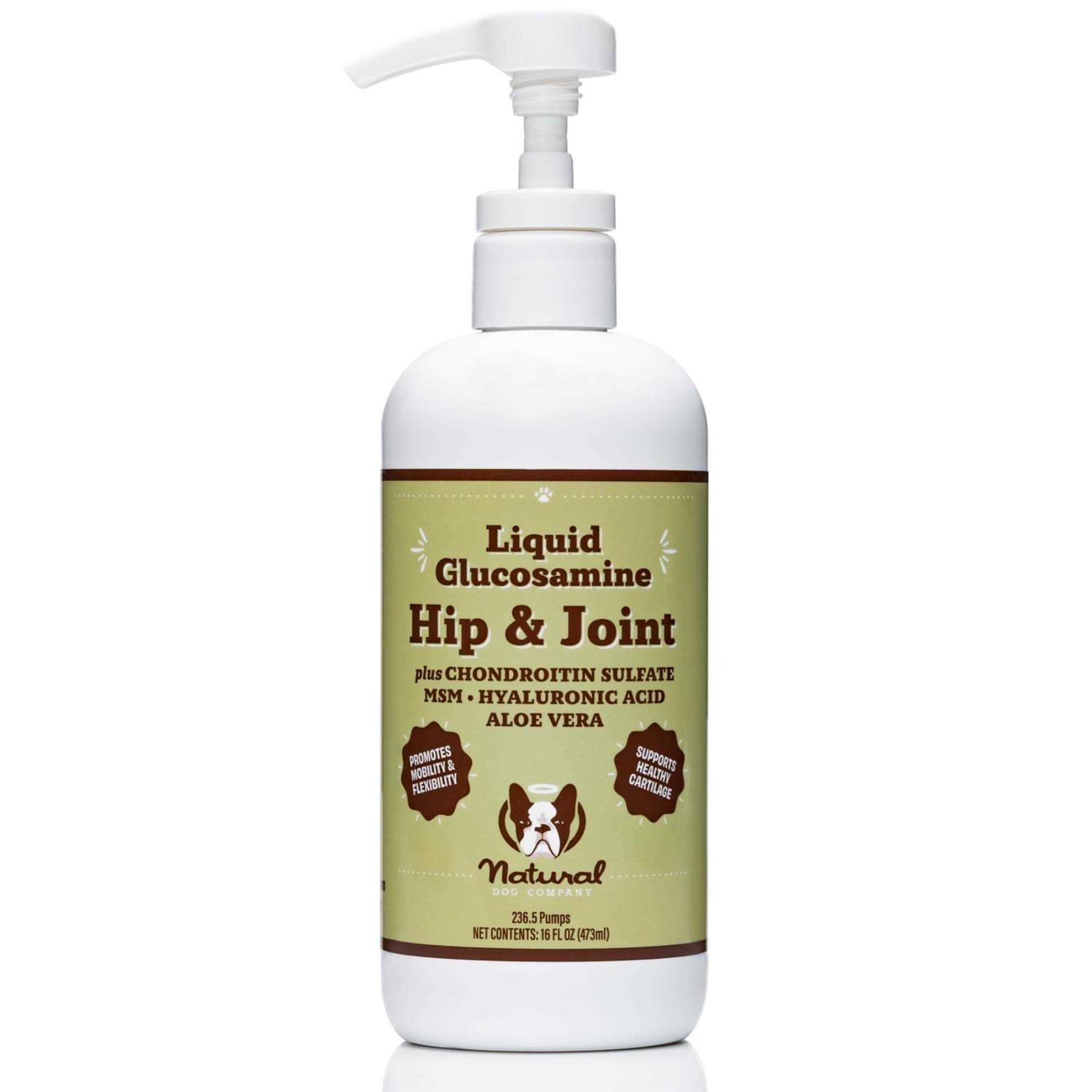 Natural Dog Company Liquid Glucosamine - Healthber