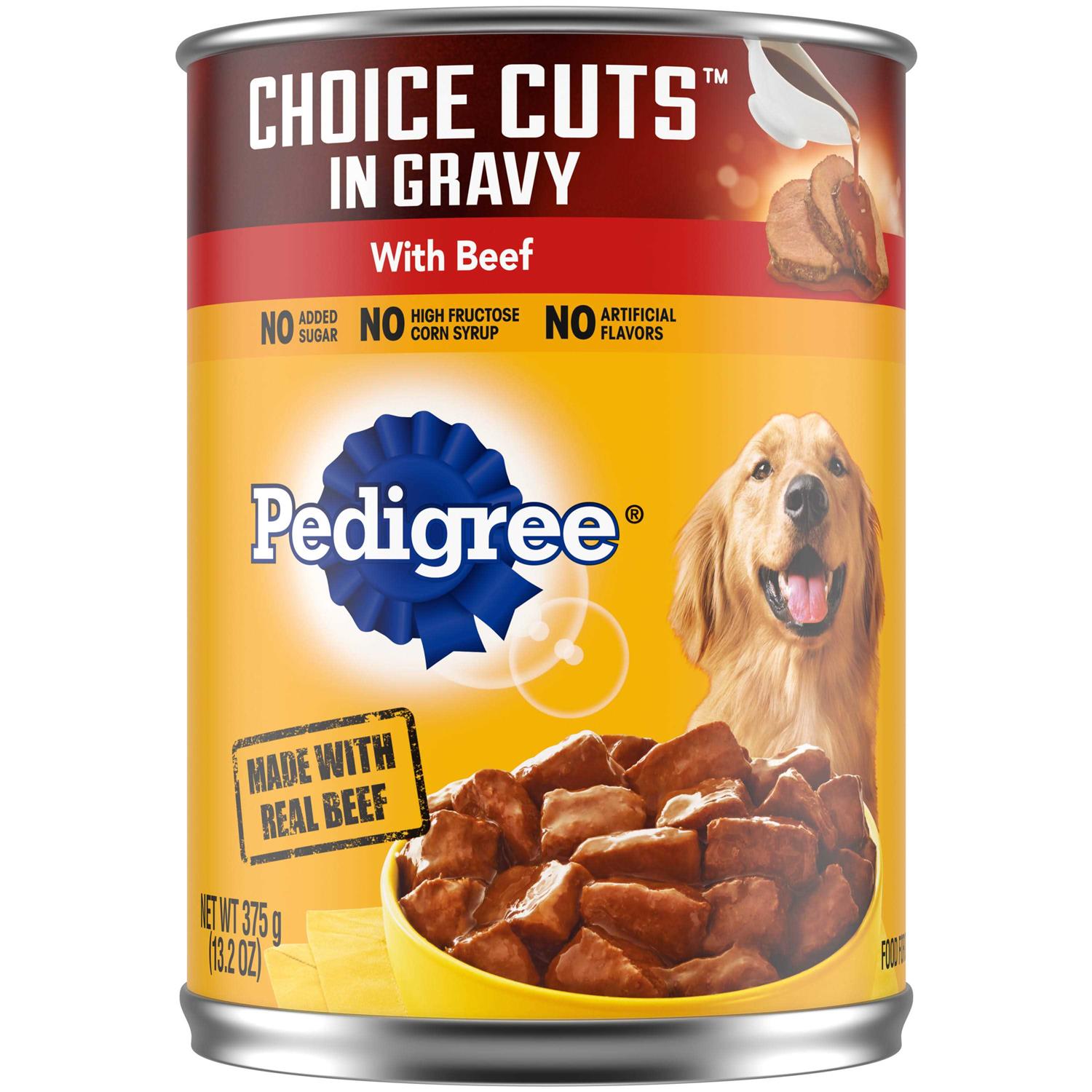 Pedigree Choice Cuts in Gravy Dog Food - Healthber