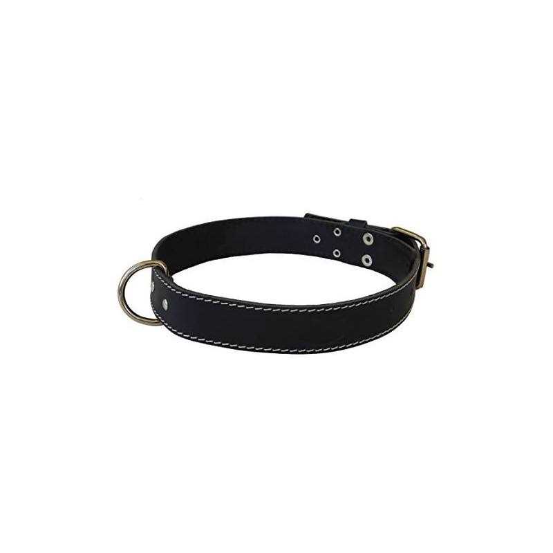 Euro-Dog Luxury Soft Leather Collar - Healthber