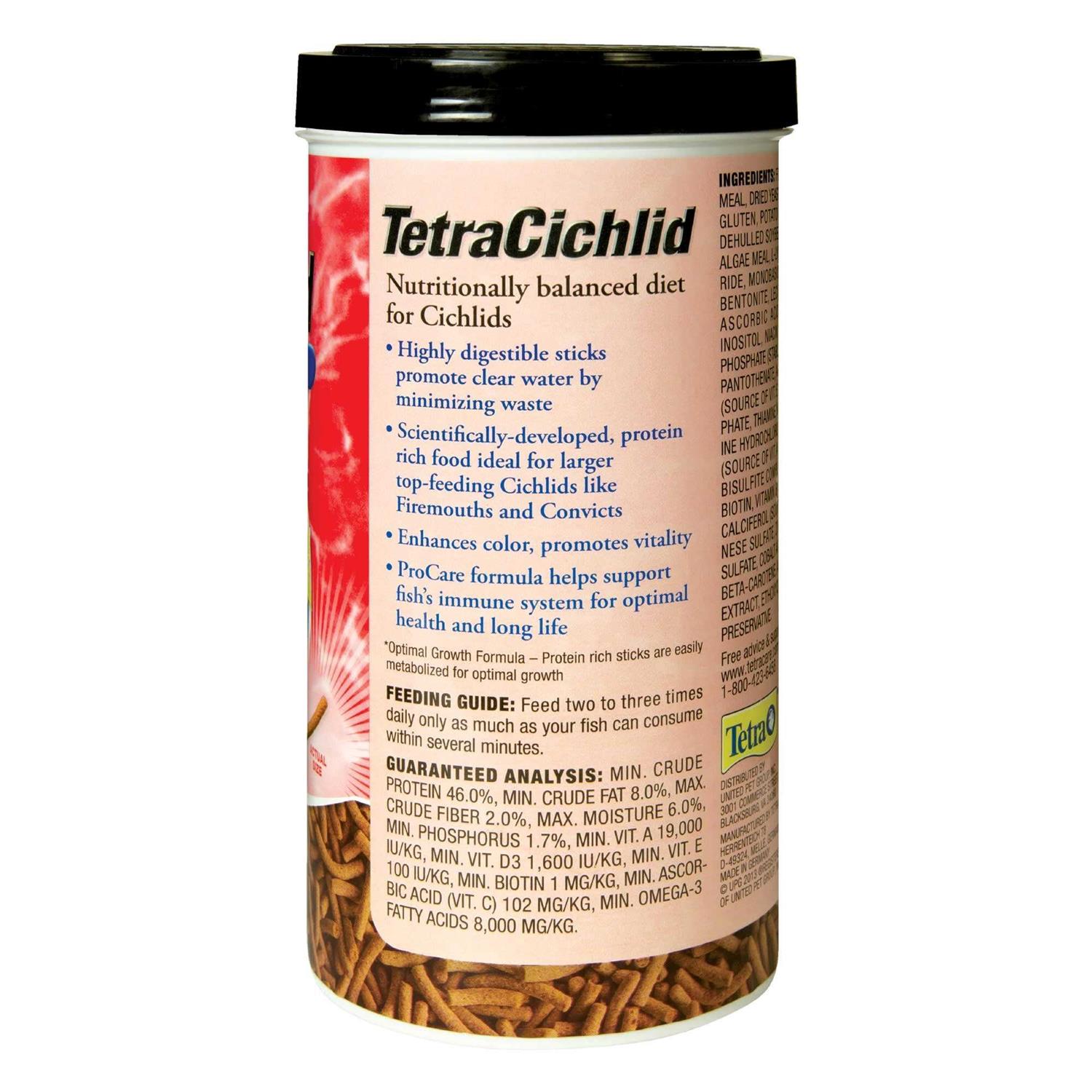 Tetra TetraCichlid Cichlid Sticks - Healthber