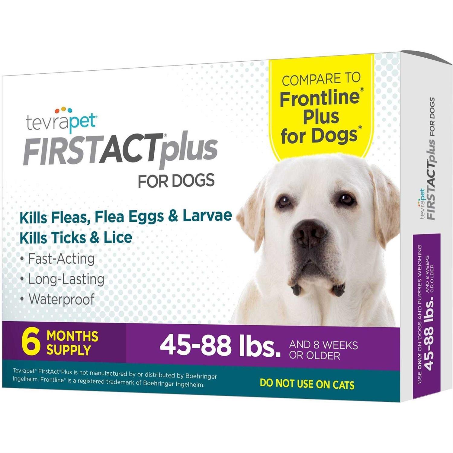 Tevrapet Firstact Plus Flea and Tick Prevention Dogs - Healthber