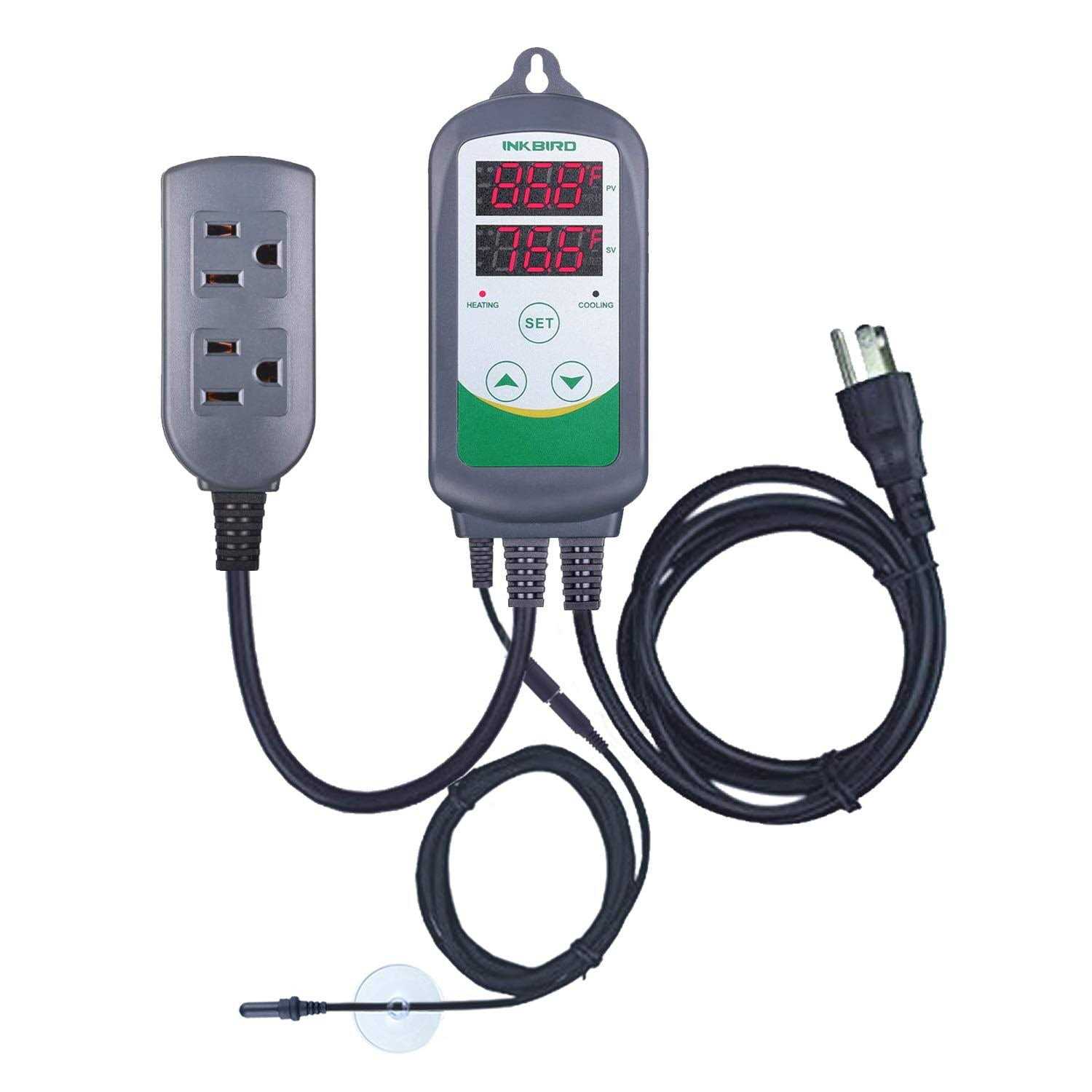 Inkbird ITC-308S Temperature Controller Digital Thermostat Controller with 1.97 - Healthber