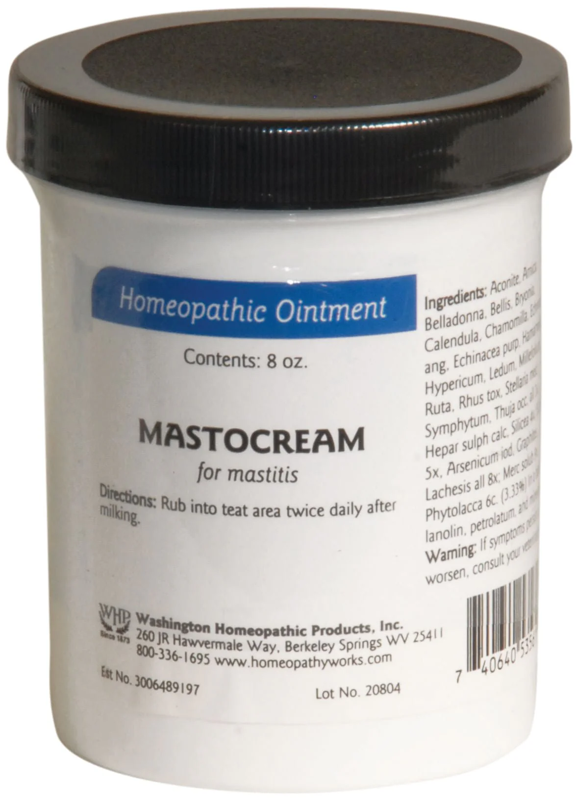 MastoCream Cattle Mastitis Cream - Healthber