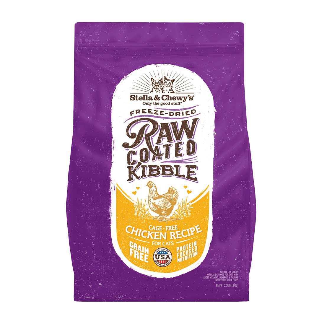 Stella & Chewy’s Raw Coated Kibble Cage Free Recipe Dry Cat Food - Healthber