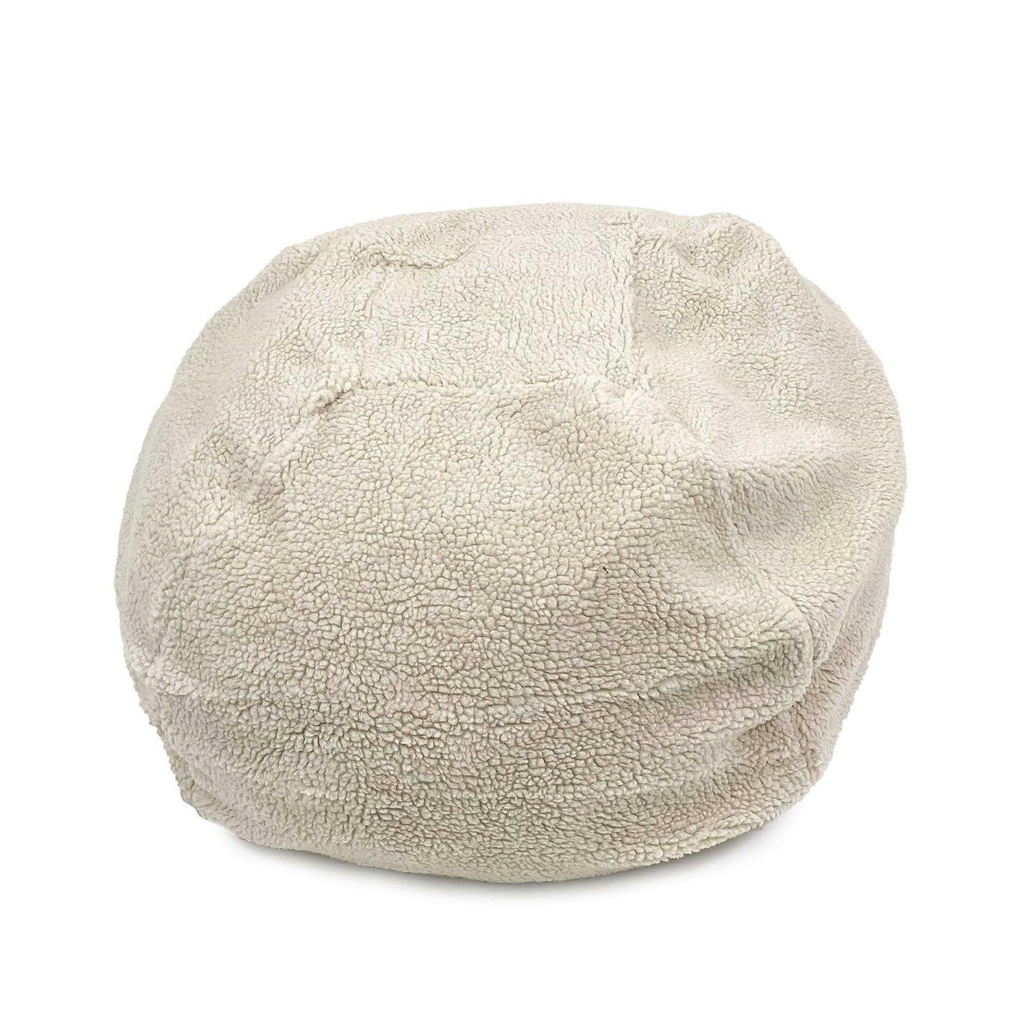 Carolina Pet Sherpa Puff Ball Bed - Healthber