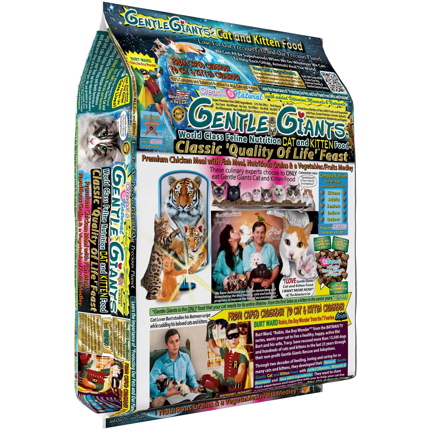 Gentle Giants Chicken & Fish Dry Cat Food - Healthber