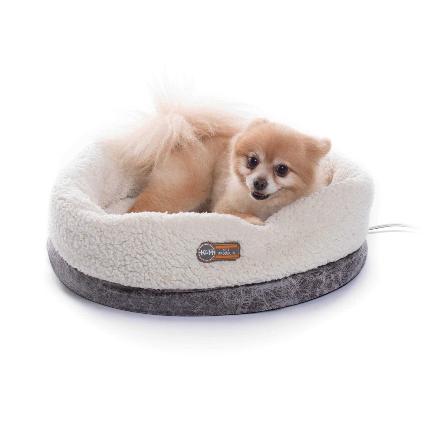 K&H Thermo-Snuggle Cup Pet Bed Bomber - Healthber