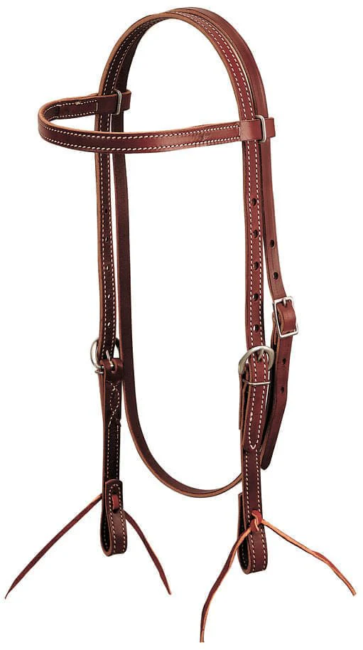 Weaver Leather Browband Headstall, Latigo - Healthber