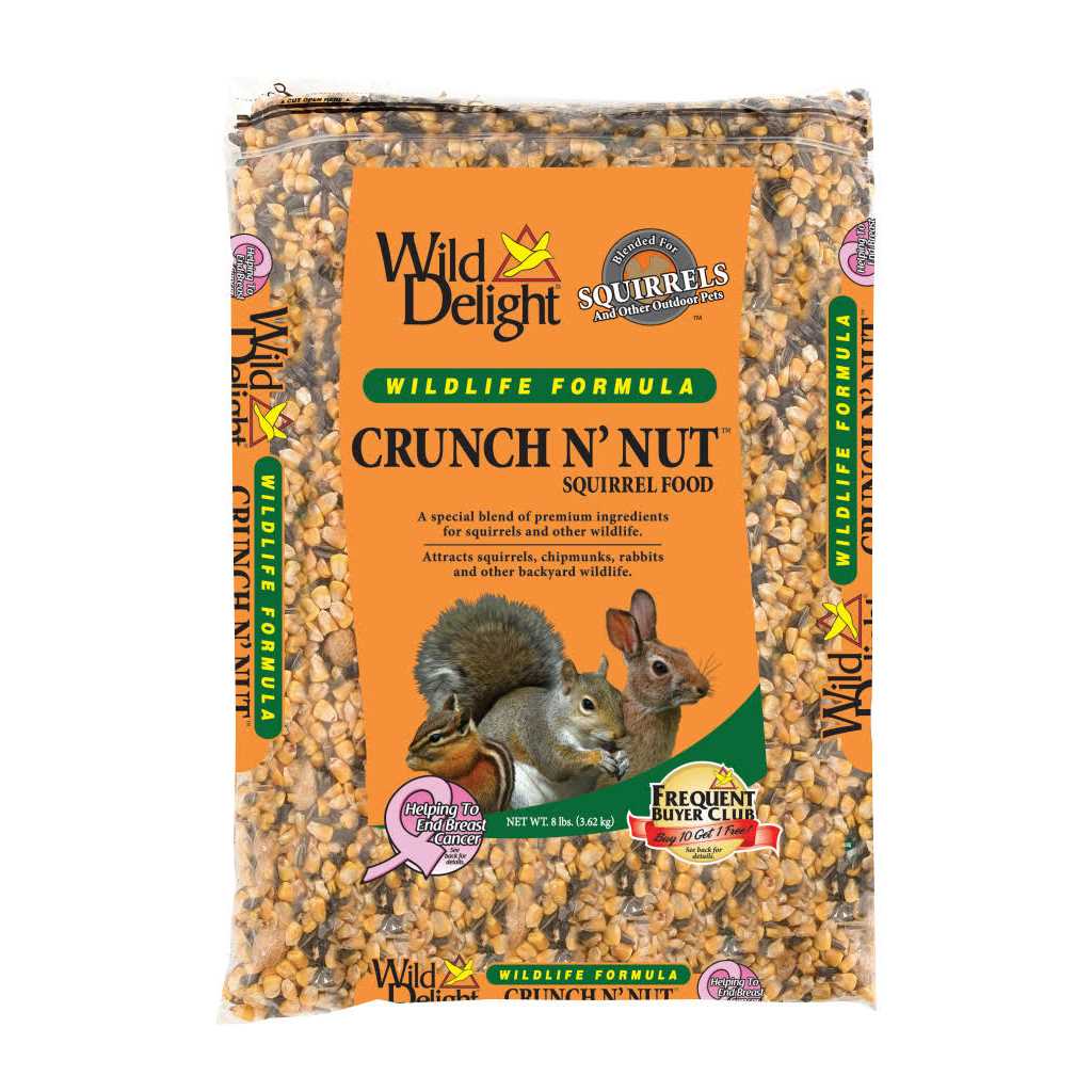 Wild Delight Crunch N’ Nut Squirrel Food - Healthber