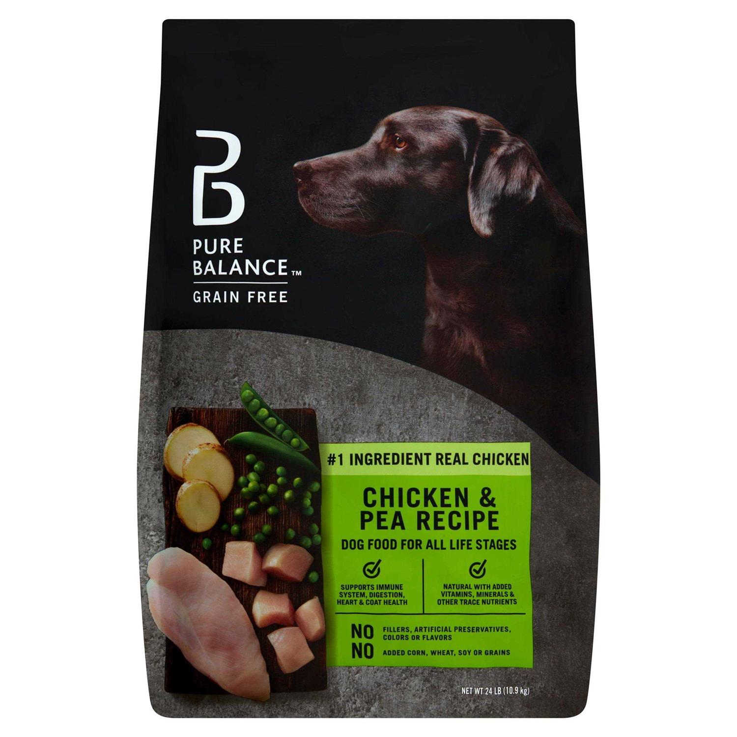 Pure Balance Chicken & Pea Recipe Dry Dog Food - Healthber