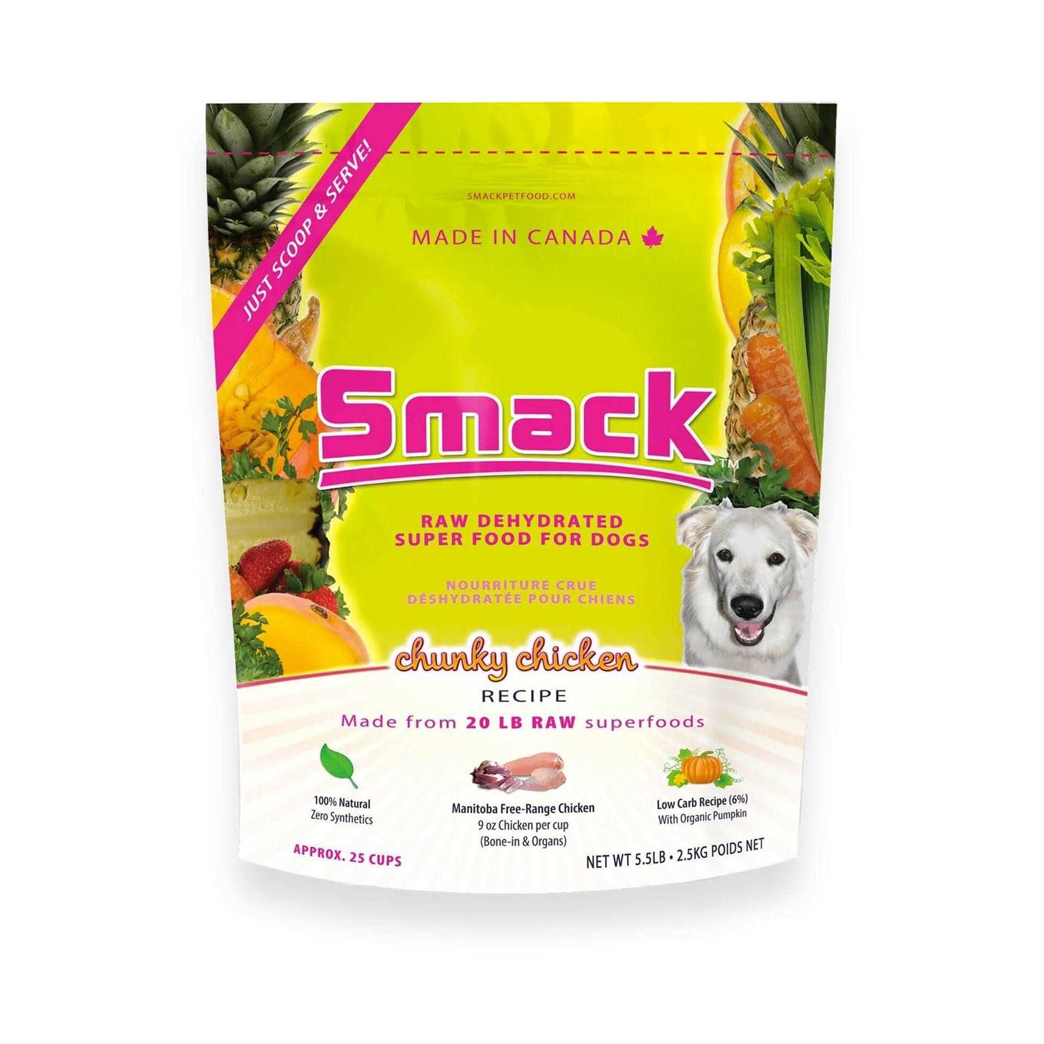 Smack Raw Dehydrated Pet Food - Healthber