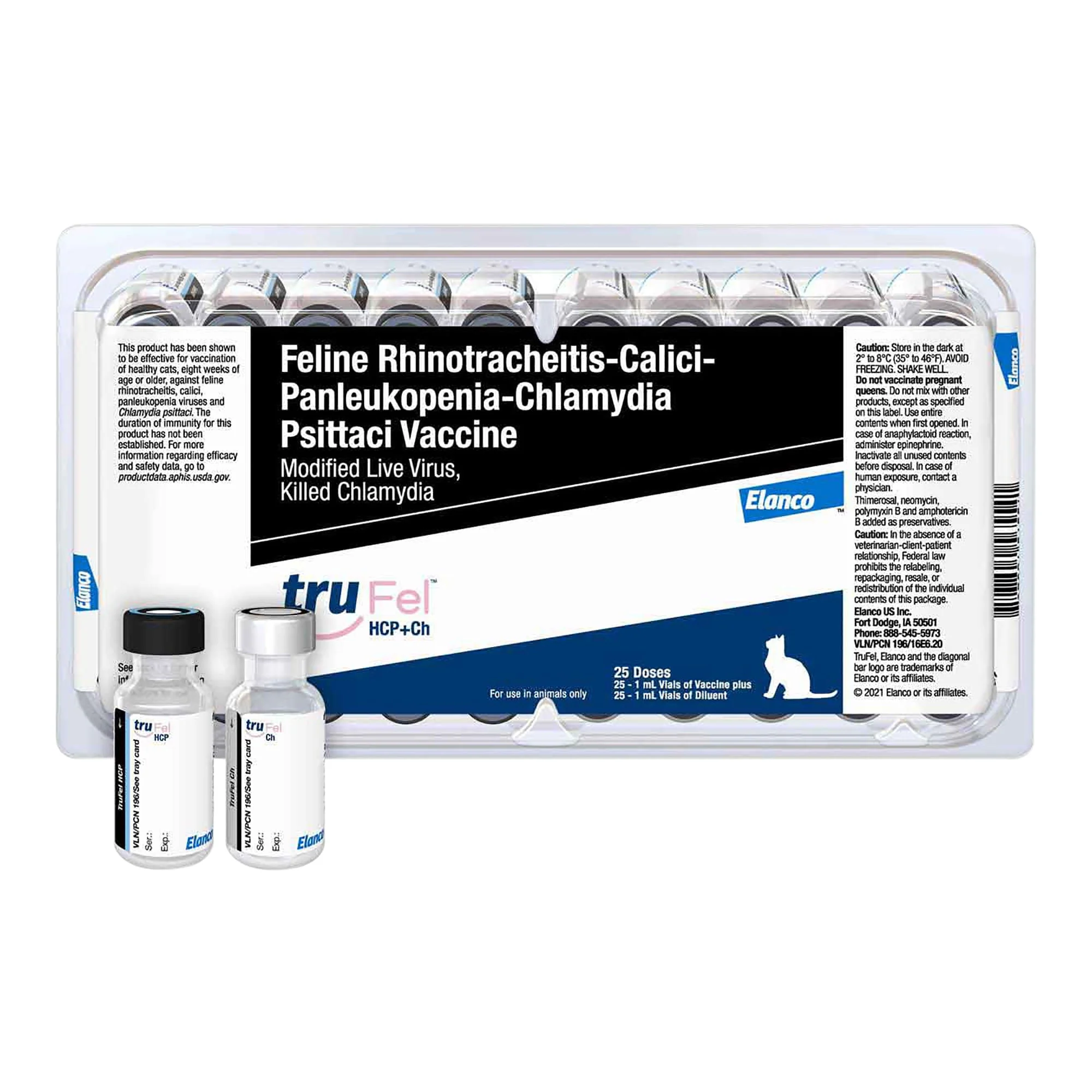 TruFel HCP+Ch, 25 x 1 mL Tray - Healthber